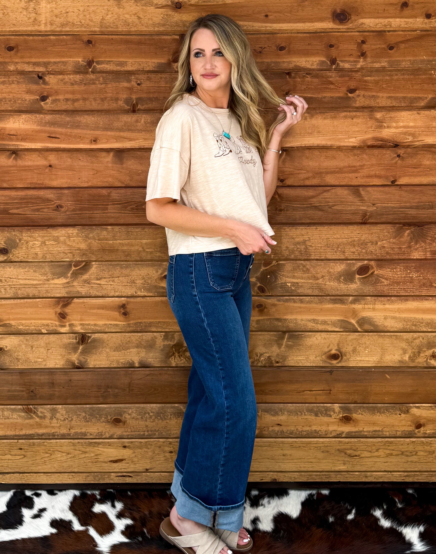 Howdy Boots Top