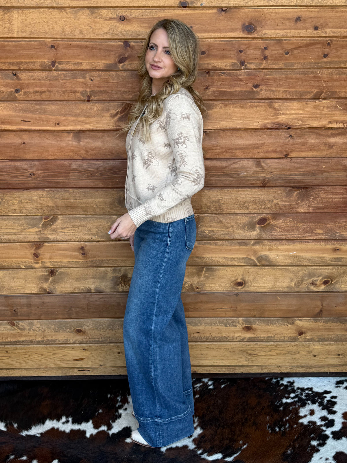 Lasso Cowboy Cardigan