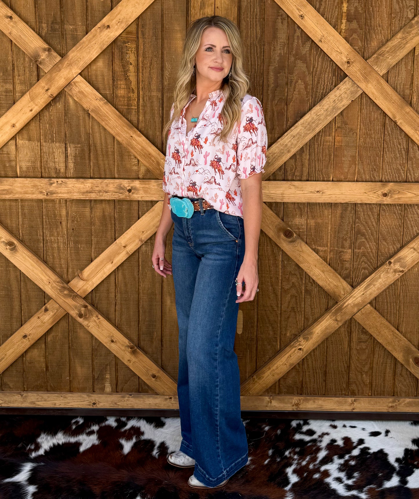 Pink Desert Blouse