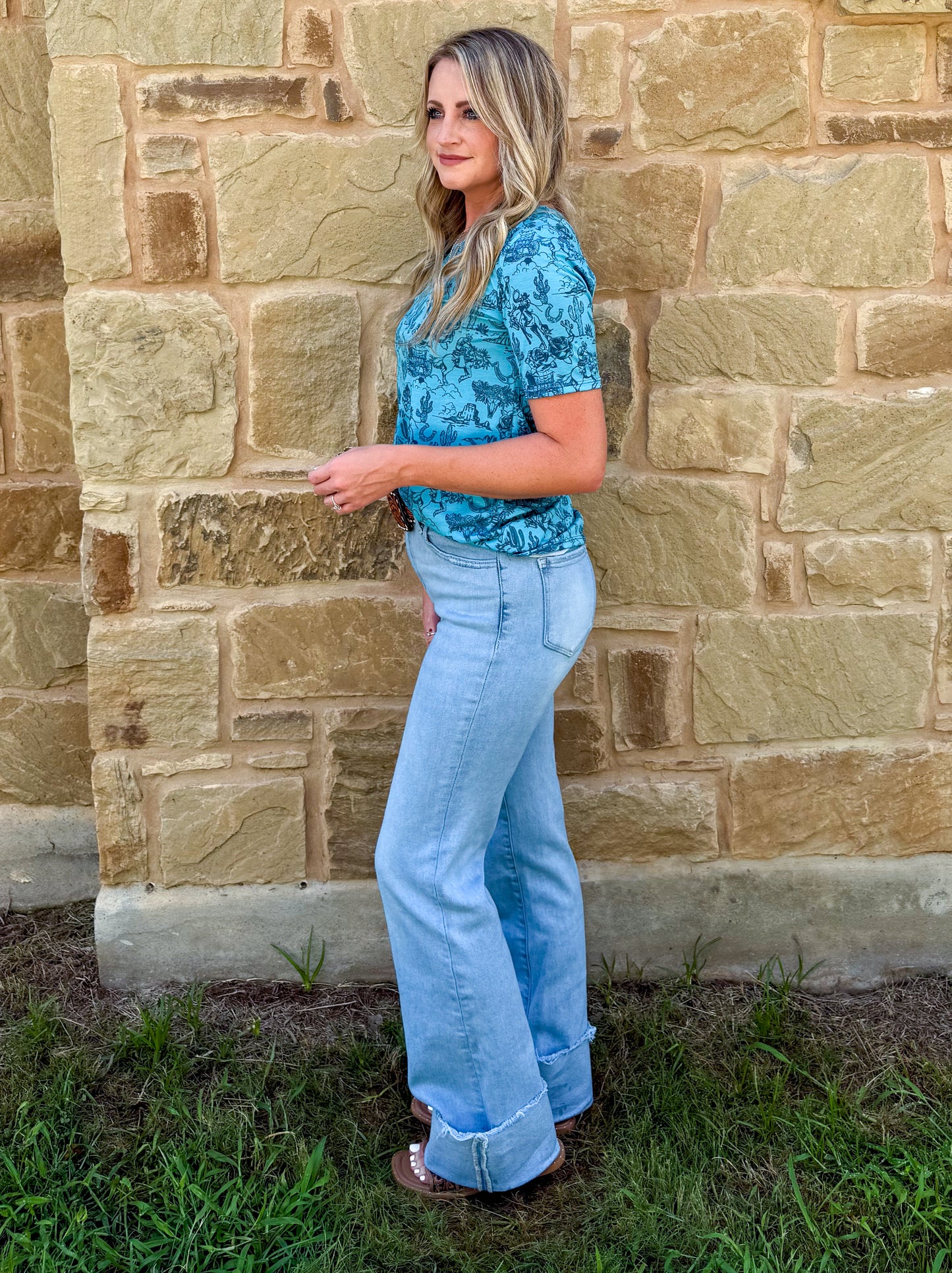 Turquoise Desert Top