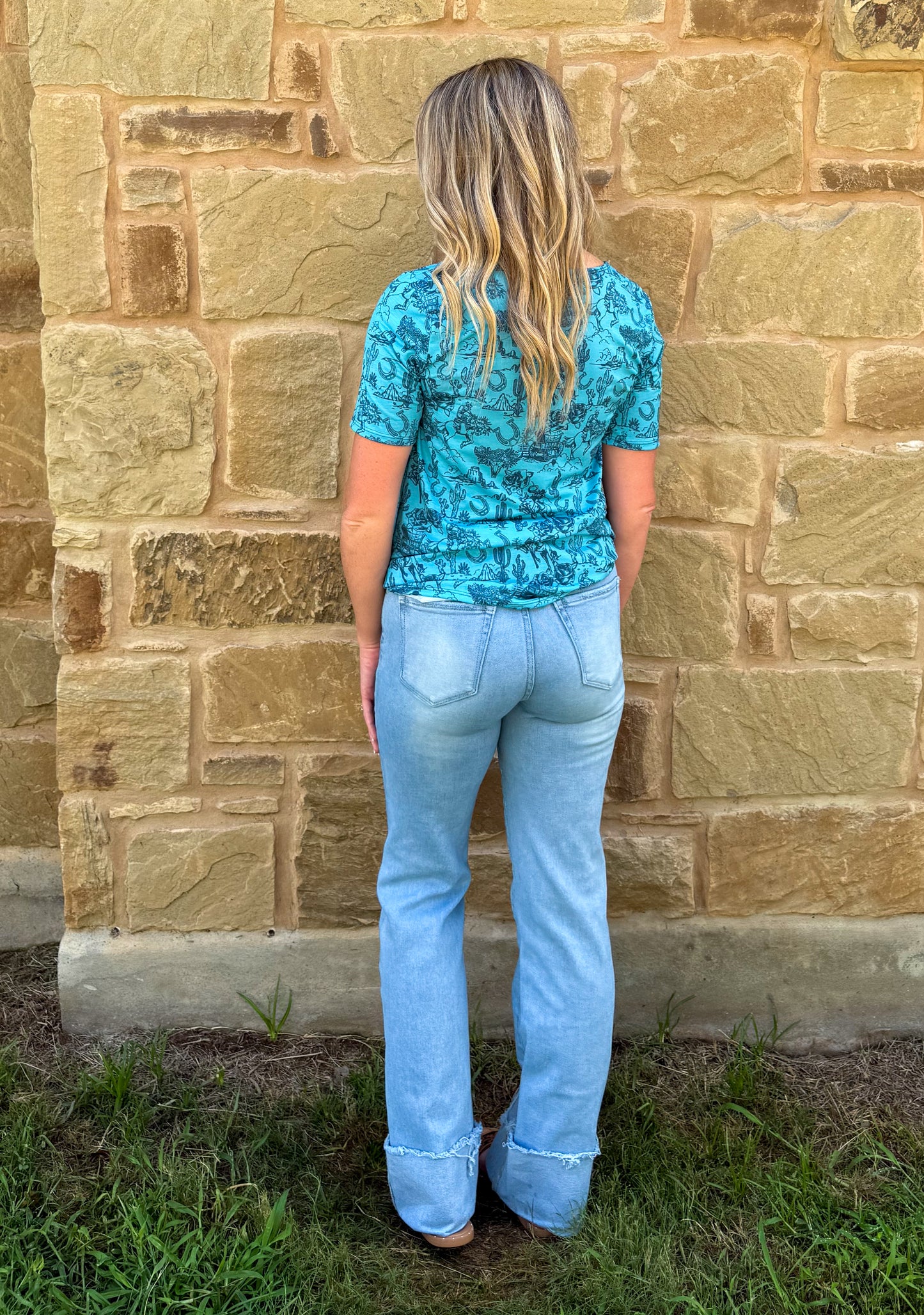 Turquoise Desert Top