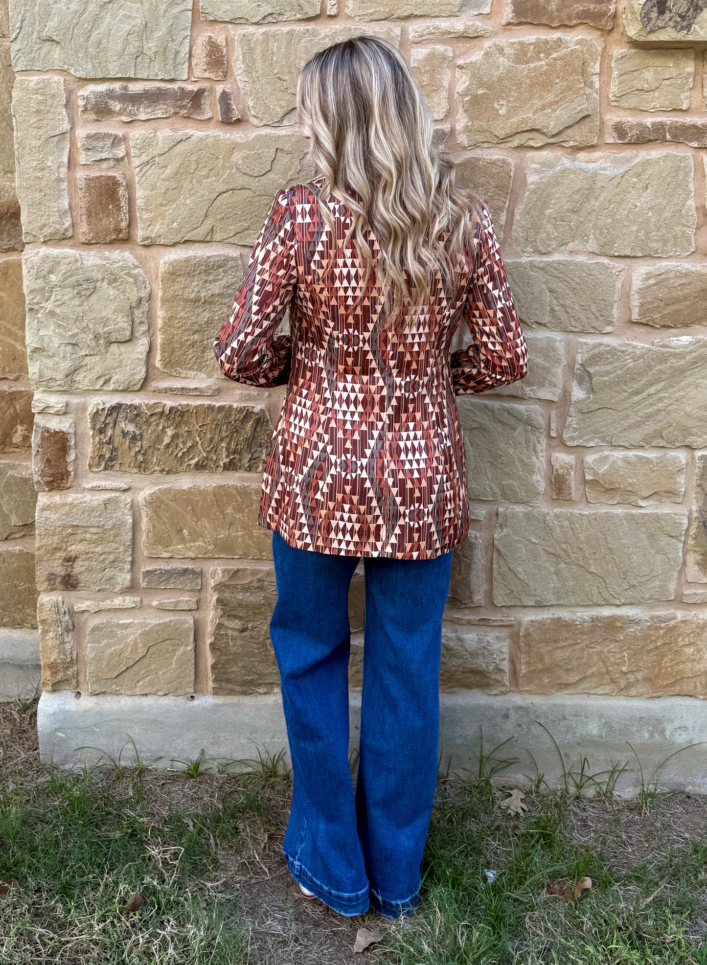 Rodeo Drive Aztec Blazer