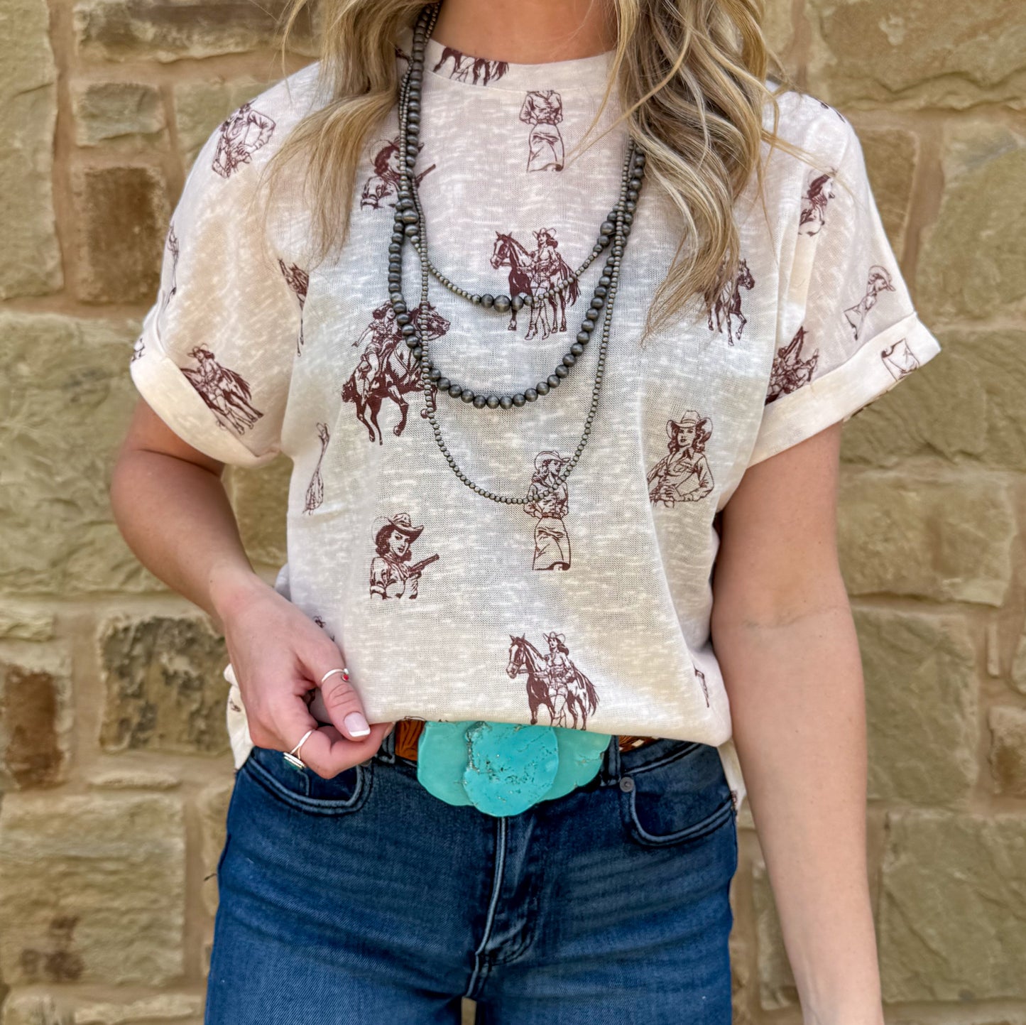The Annie Oakley Top