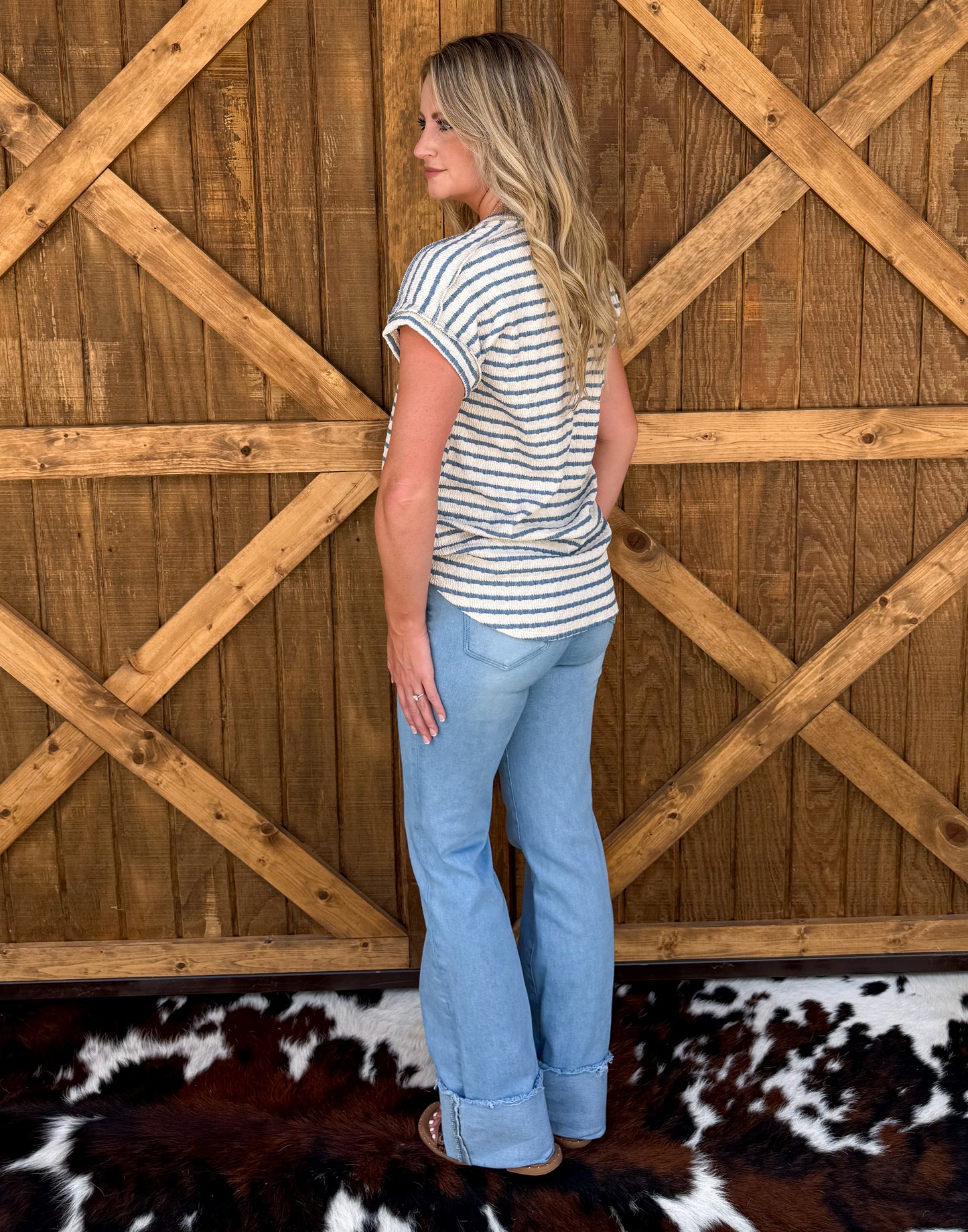 Striped Basic Top
