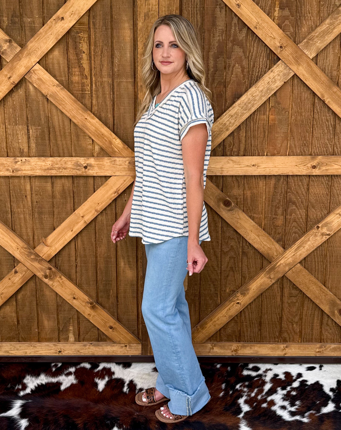 Striped Basic Top