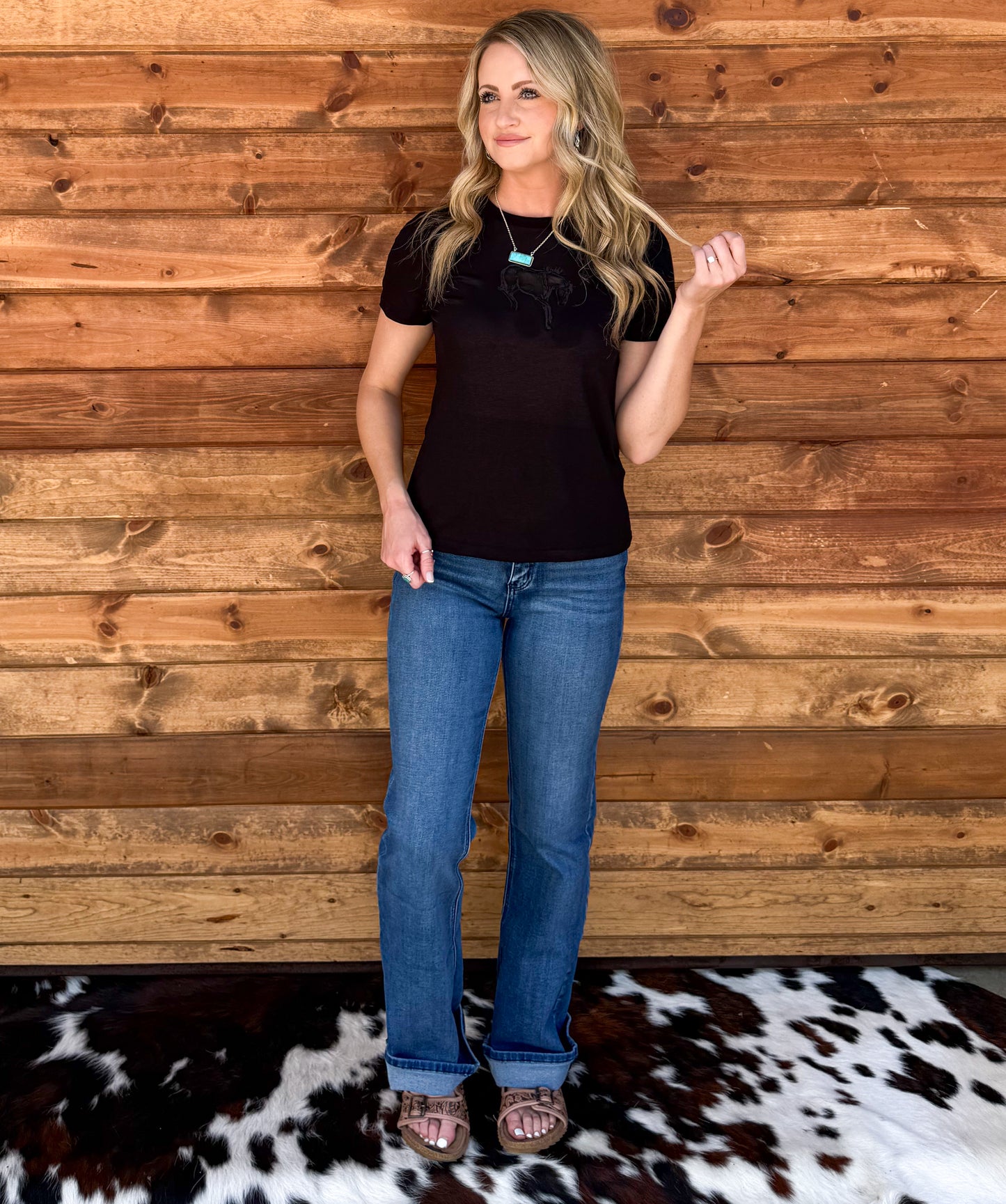 Buck Out Cut Out Top