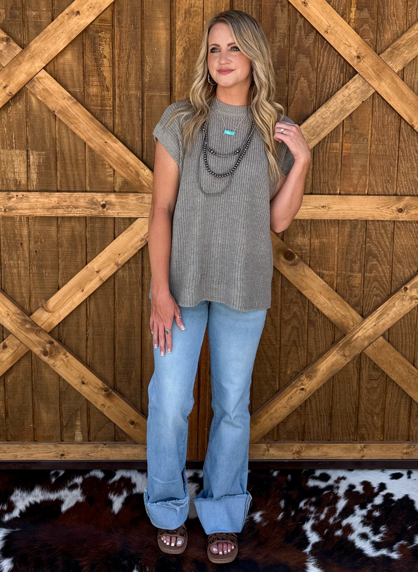 Heather Sweater Vest