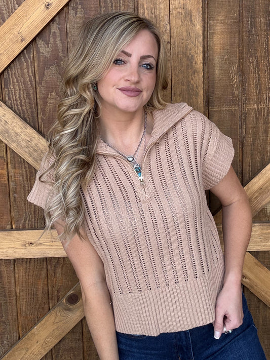 The Taylor Top *Mocha