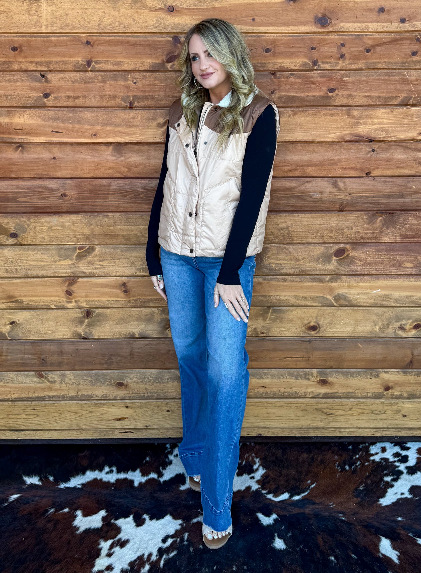 Classic Western Puffer Vest