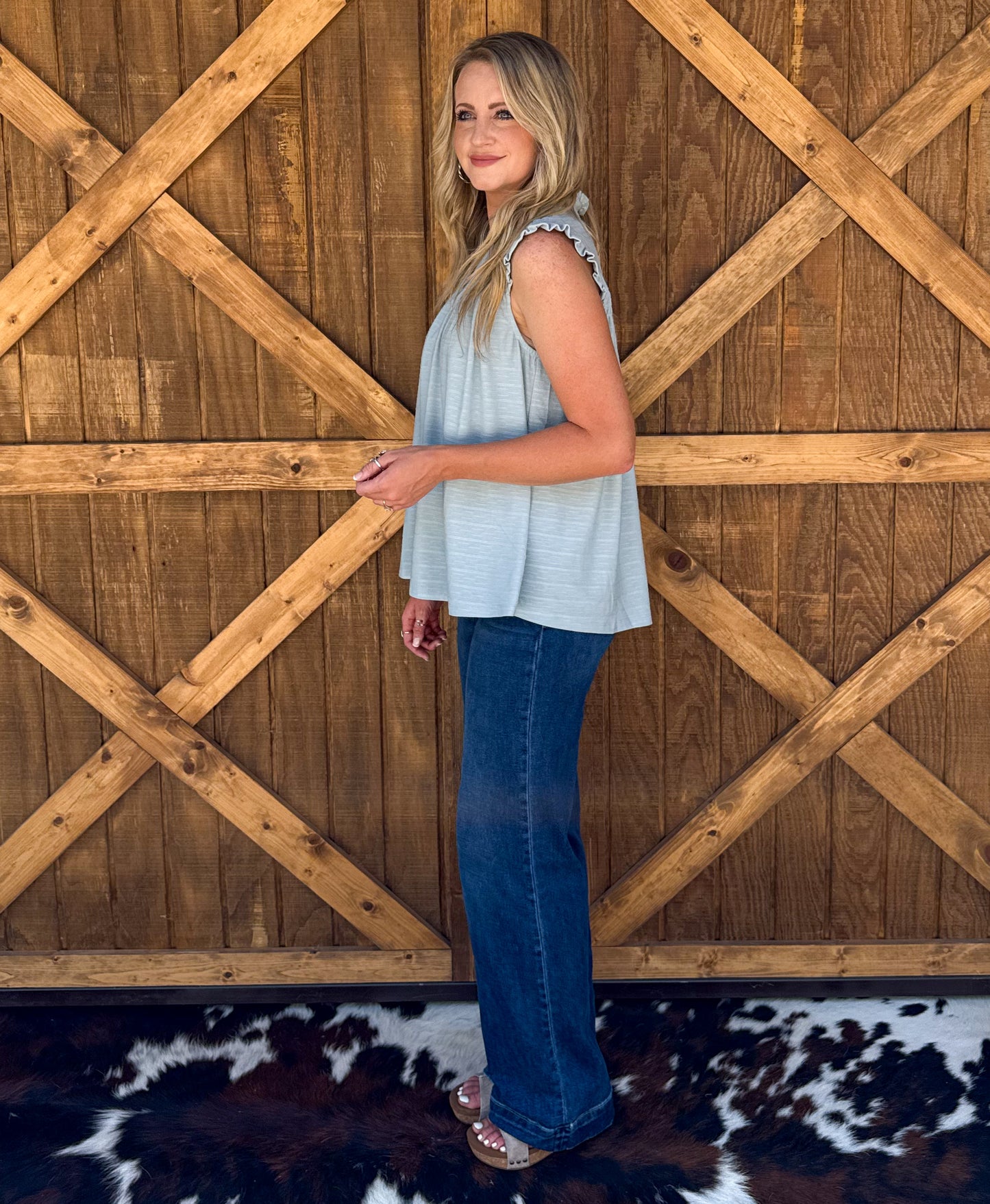 Cowgirl Blues Blouse
