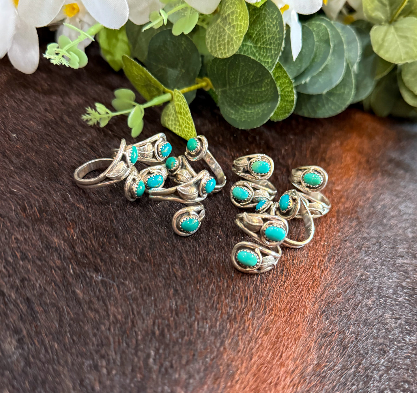 Cinch Turquoise Stone Wrap Ring