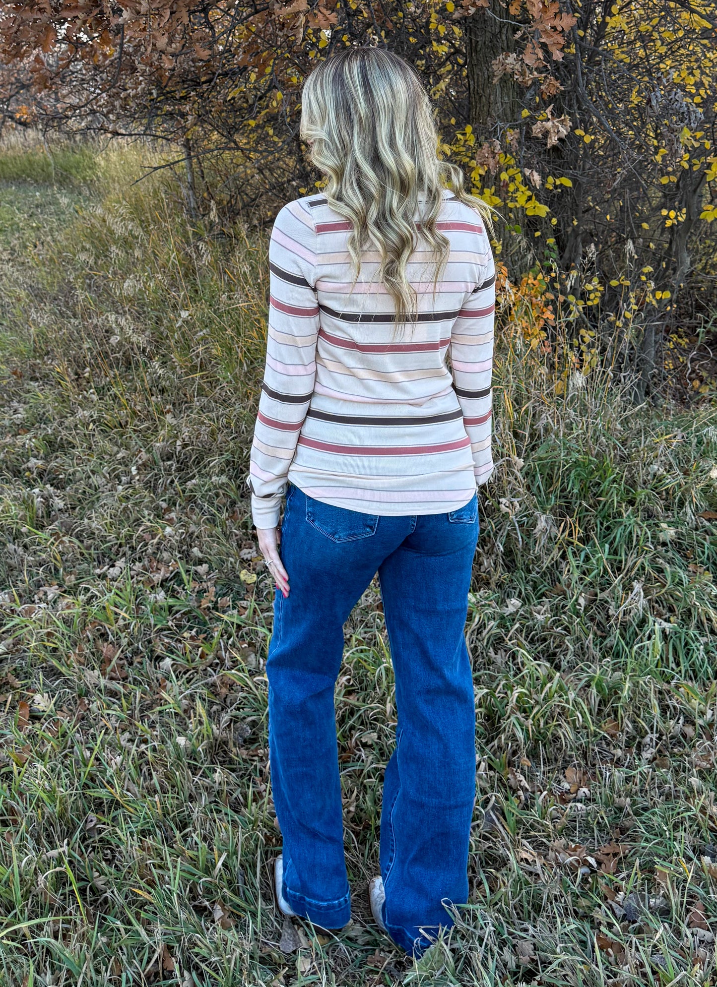 Autumn Stripes Long Sleeve