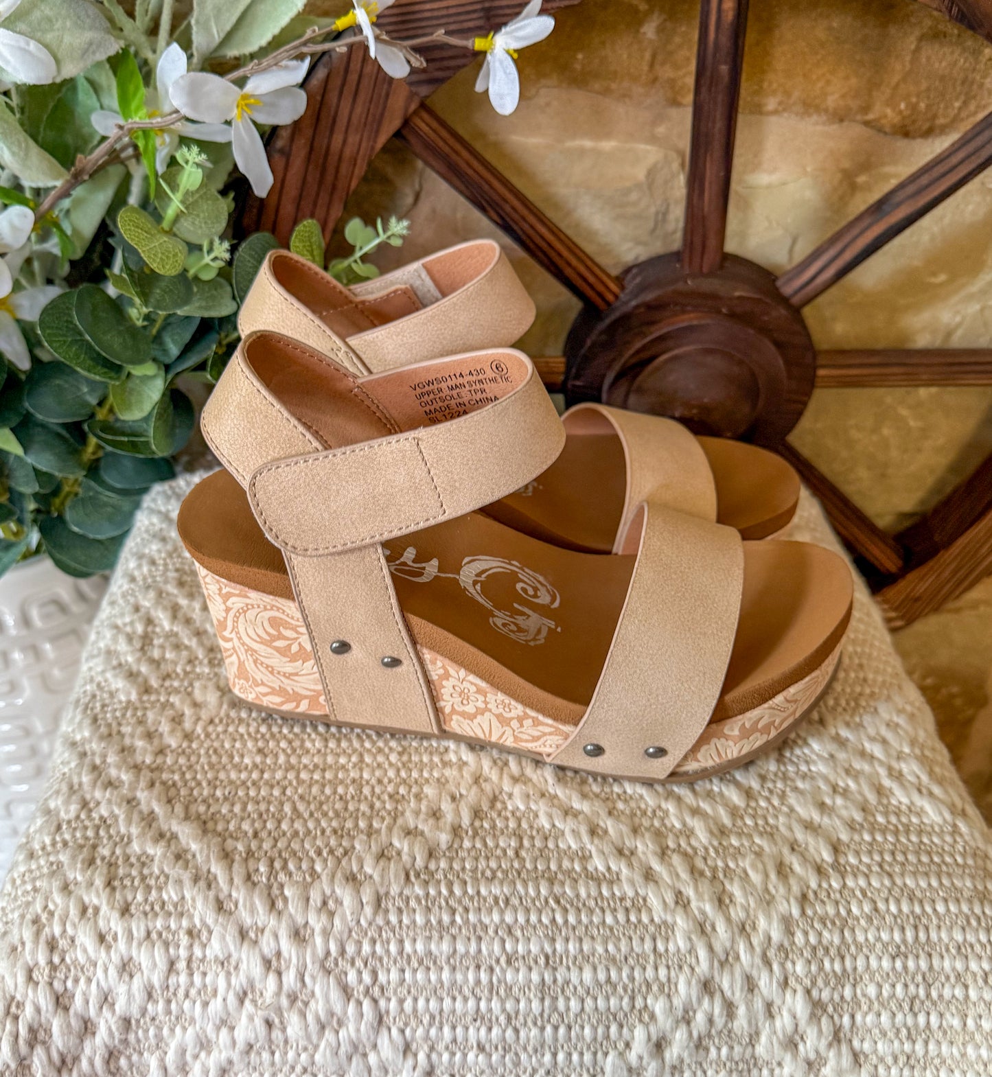 Devon Wedges *Nude