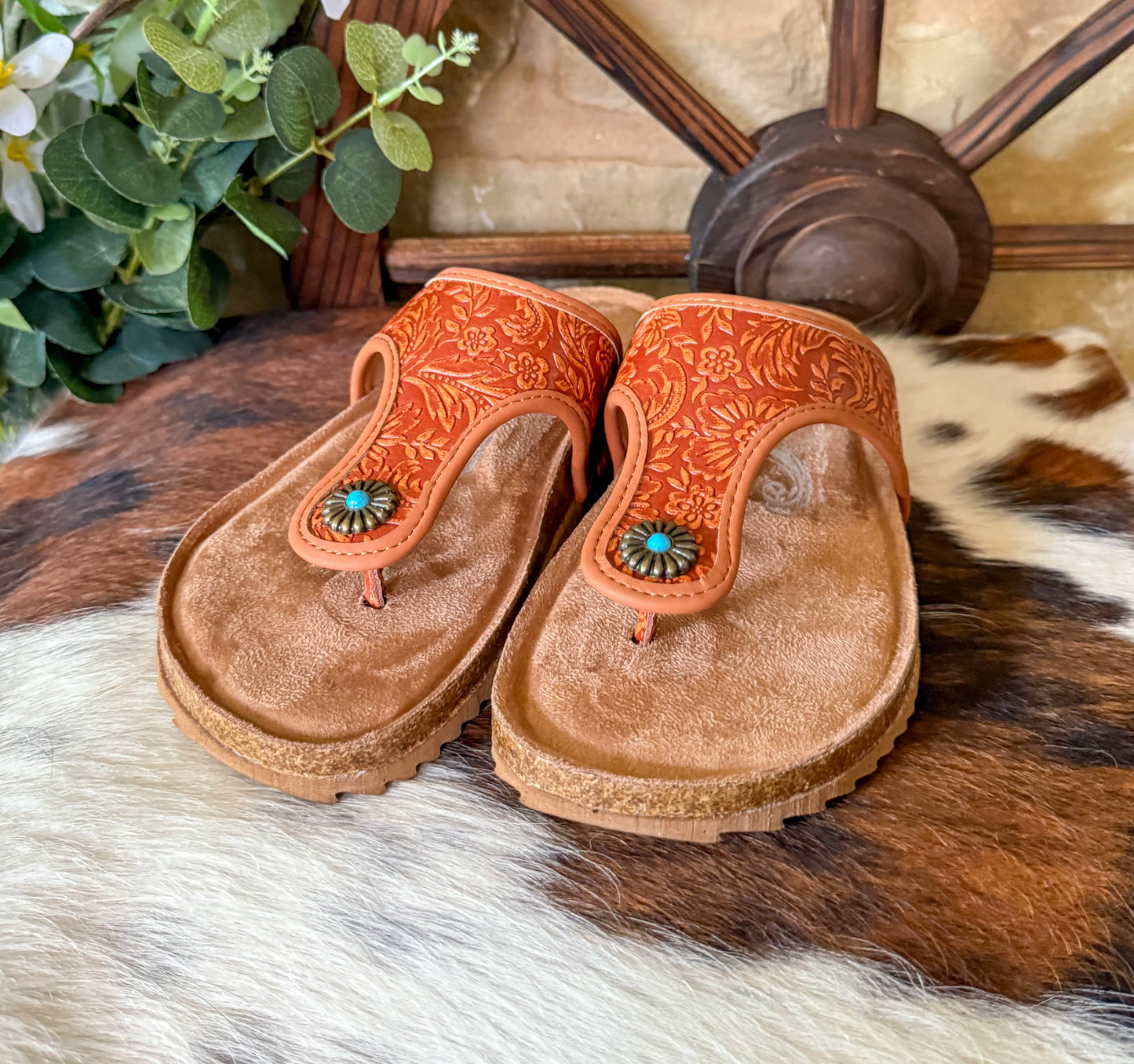 Danni Sandals *Rust
