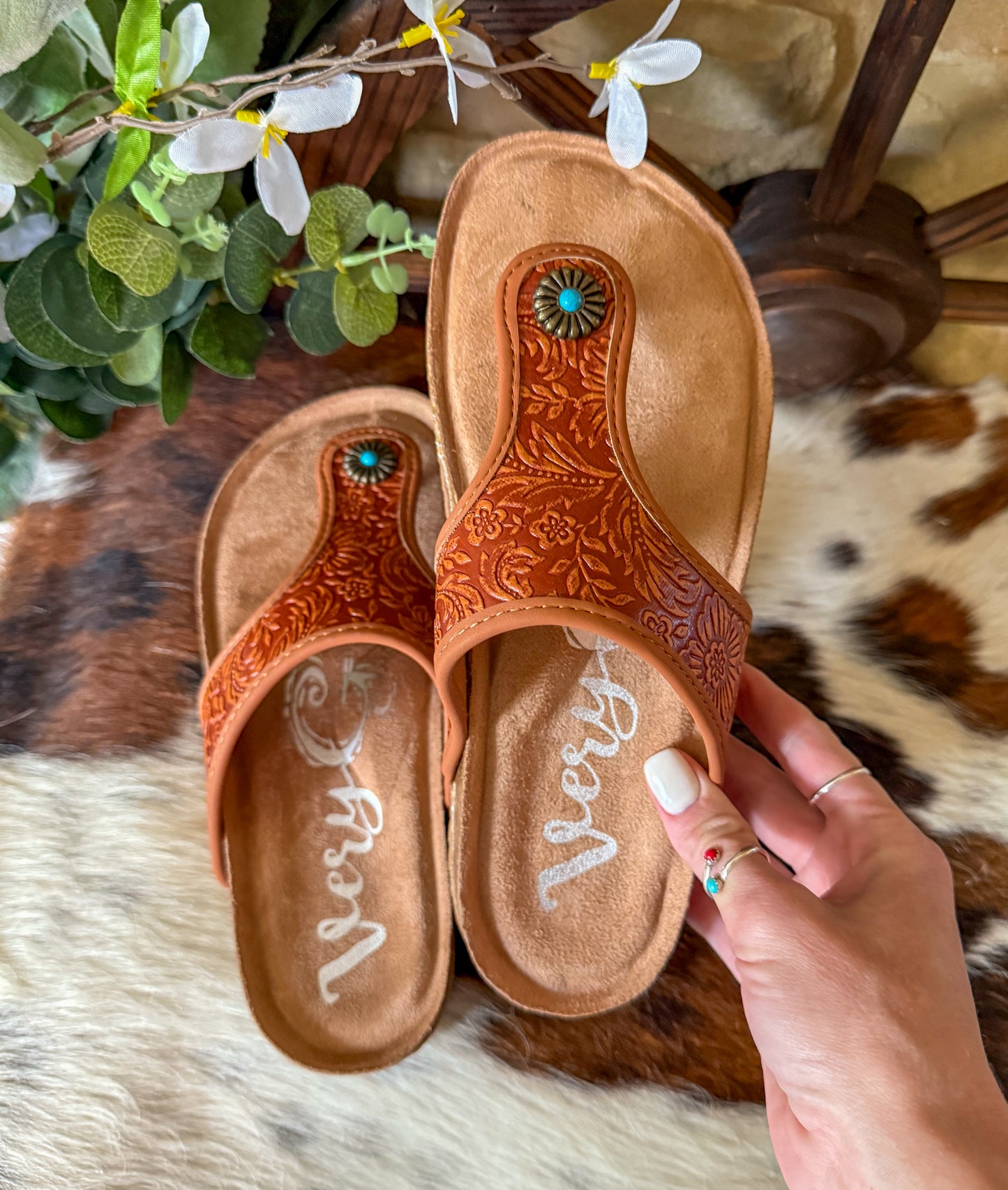 Danni Sandals *Rust