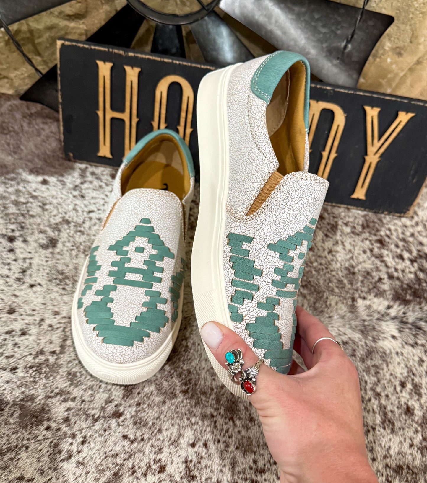 Marian Sneakers *Turquoise