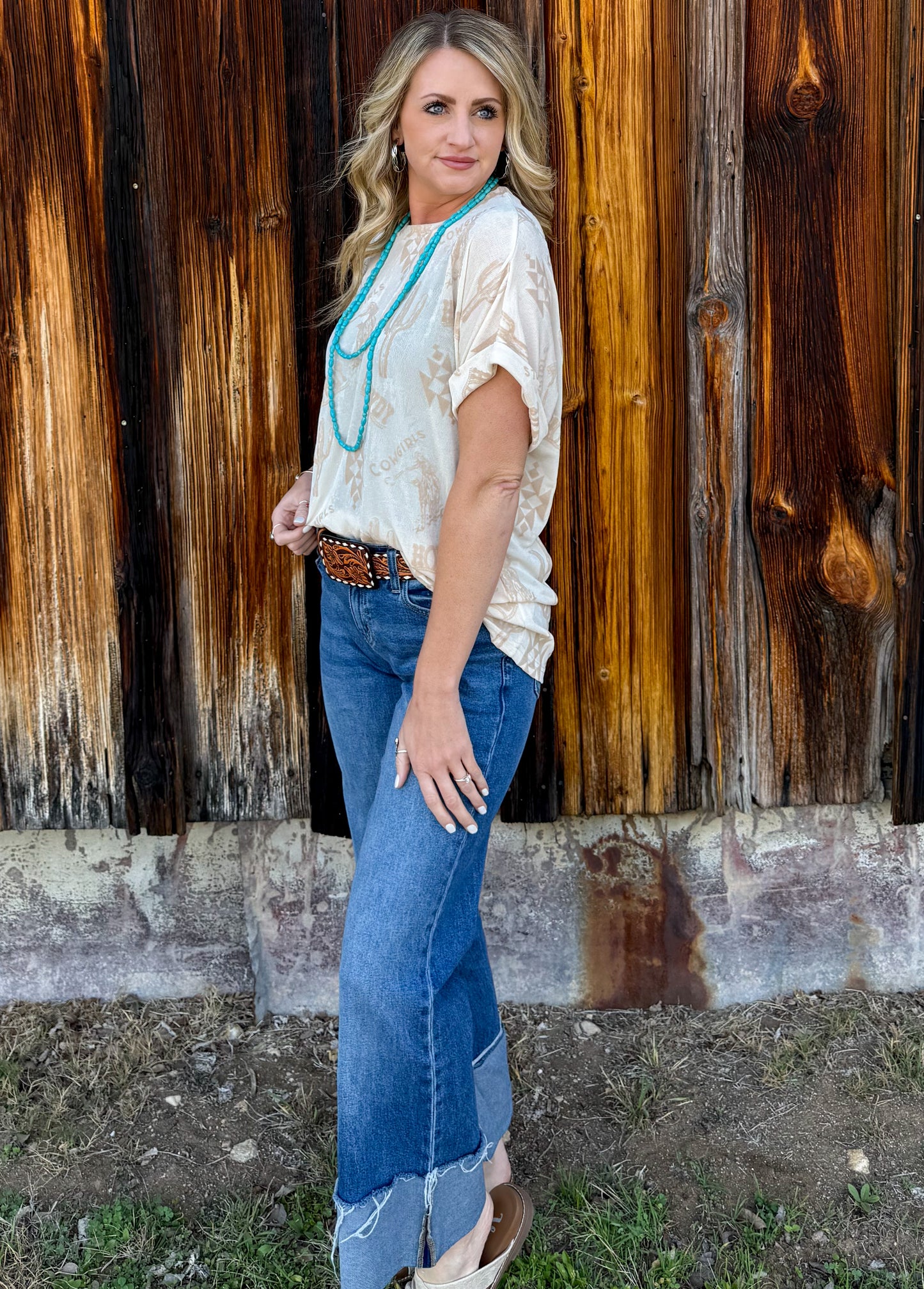 Glam it Up Western Top