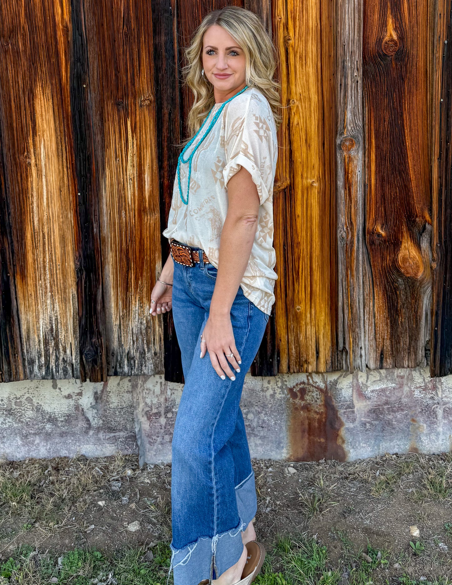 Glam it Up Western Top