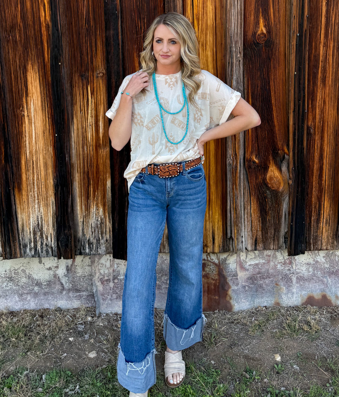 Glam it Up Western Top