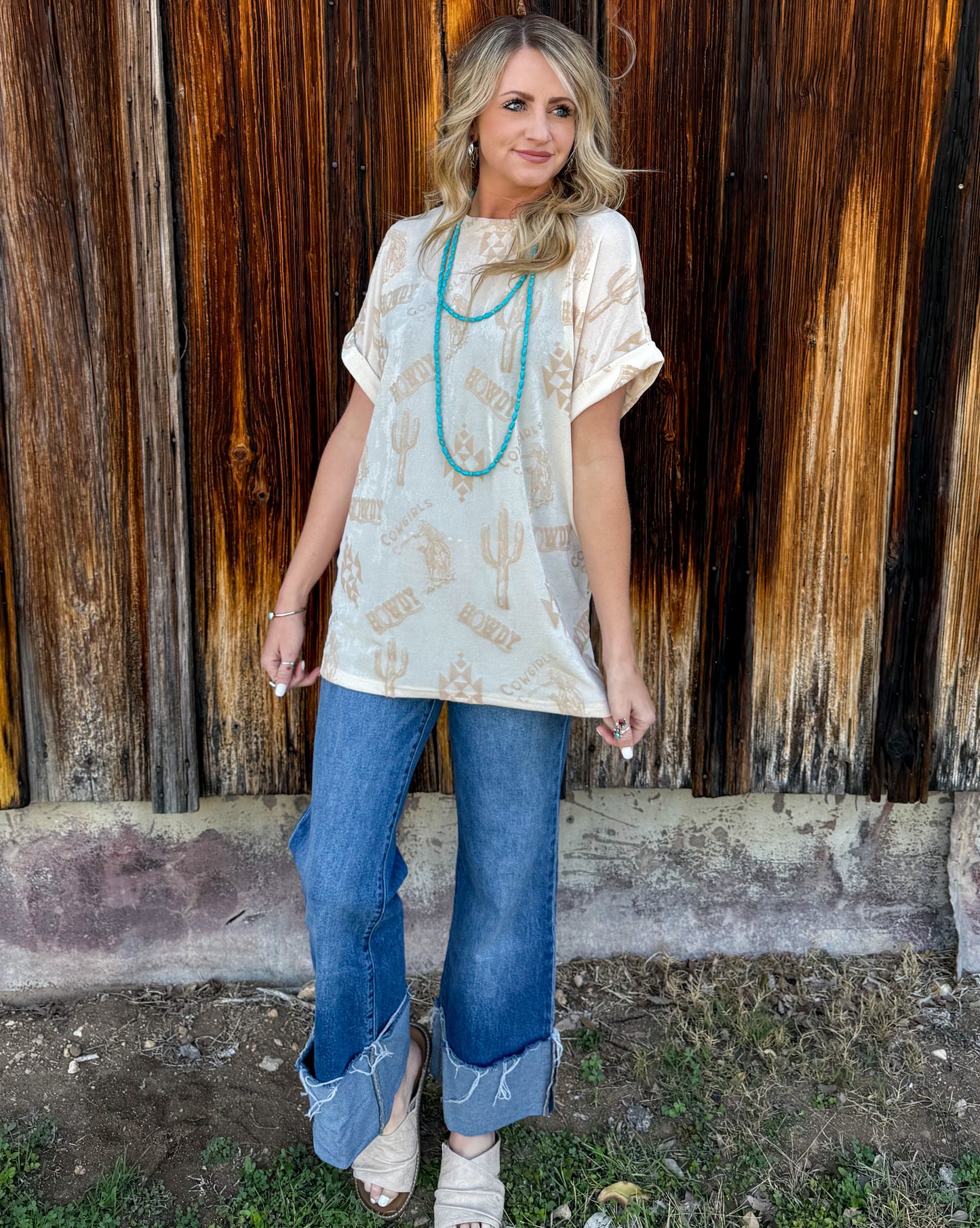 Glam it Up Western Top
