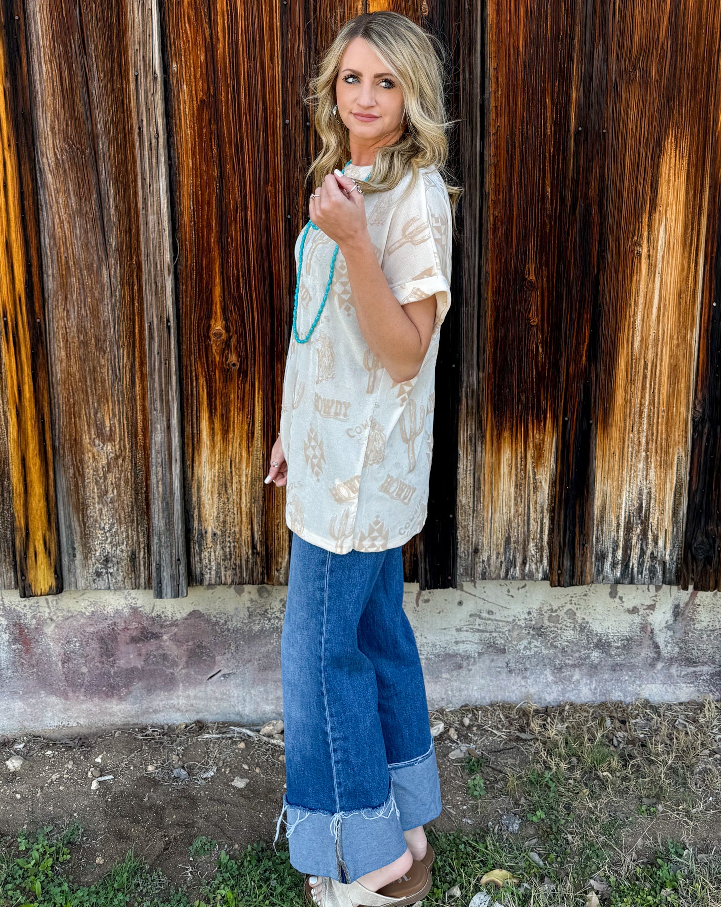 Glam it Up Western Top