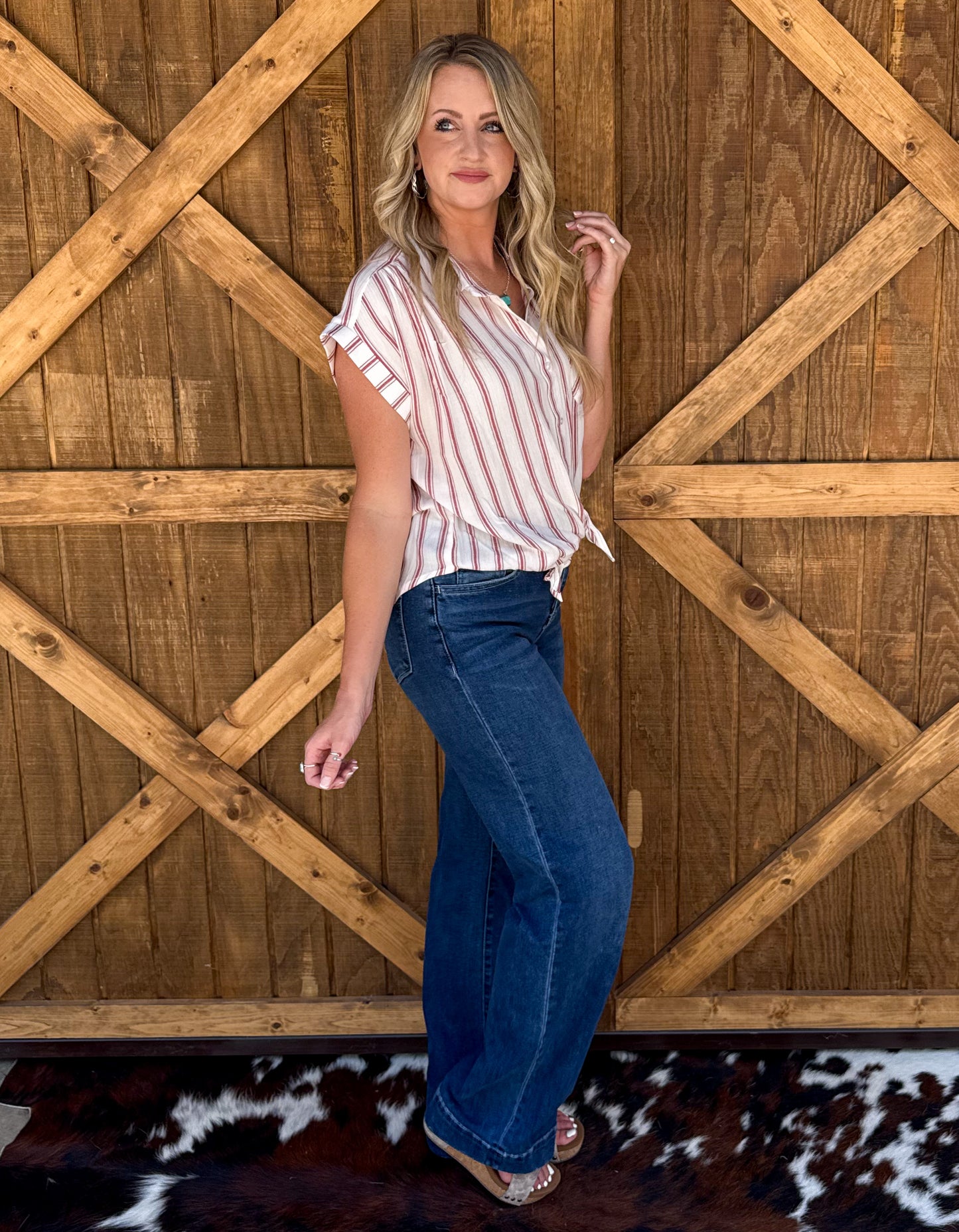 Josie Button-Up Top