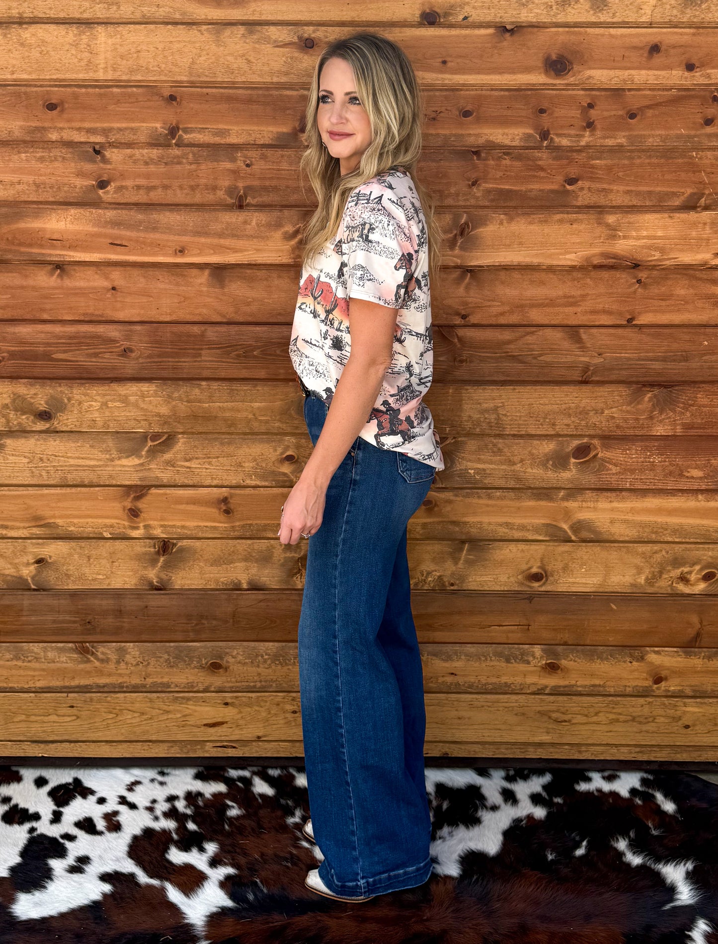 Ranch Sunset Top