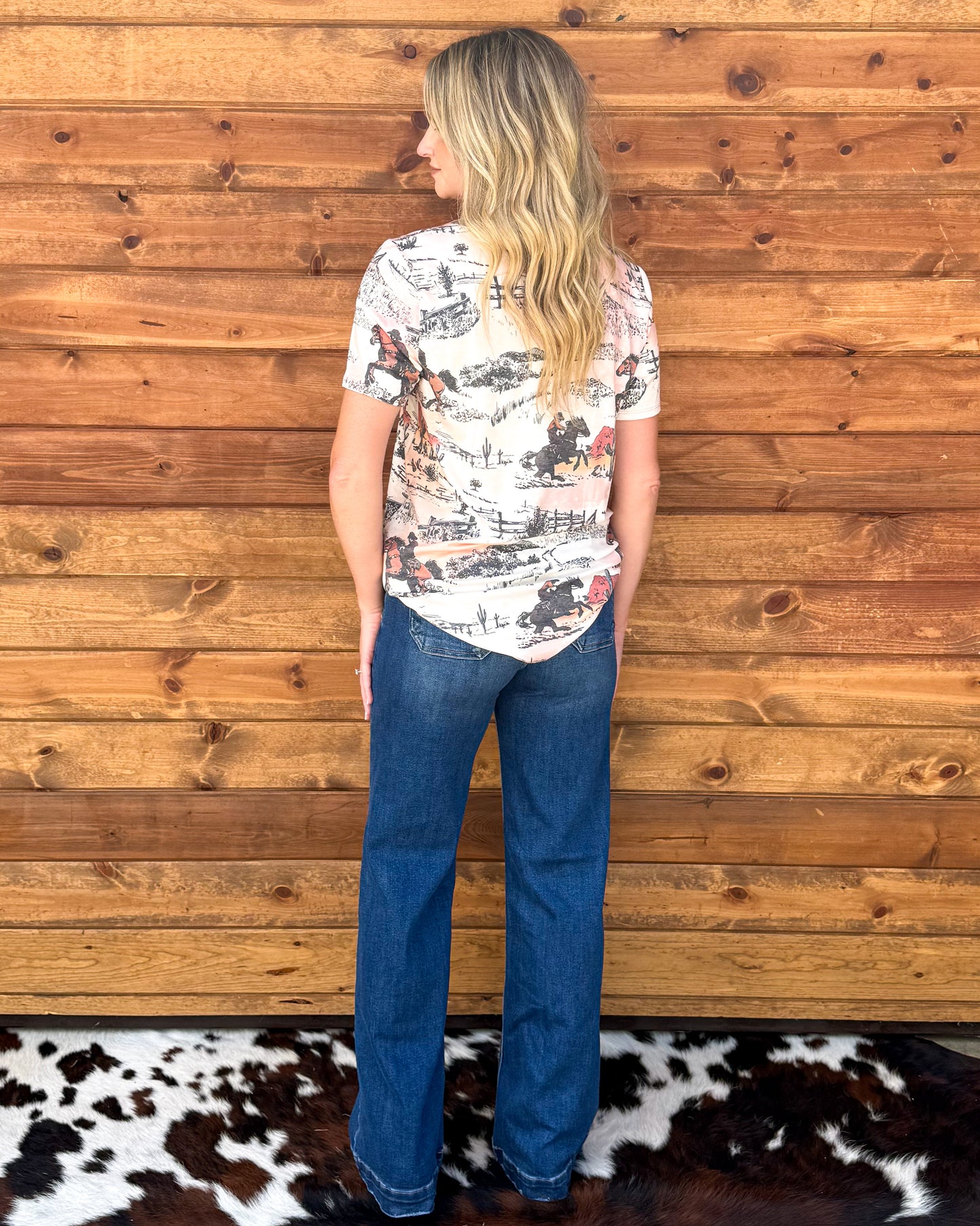 Ranch Sunset Top