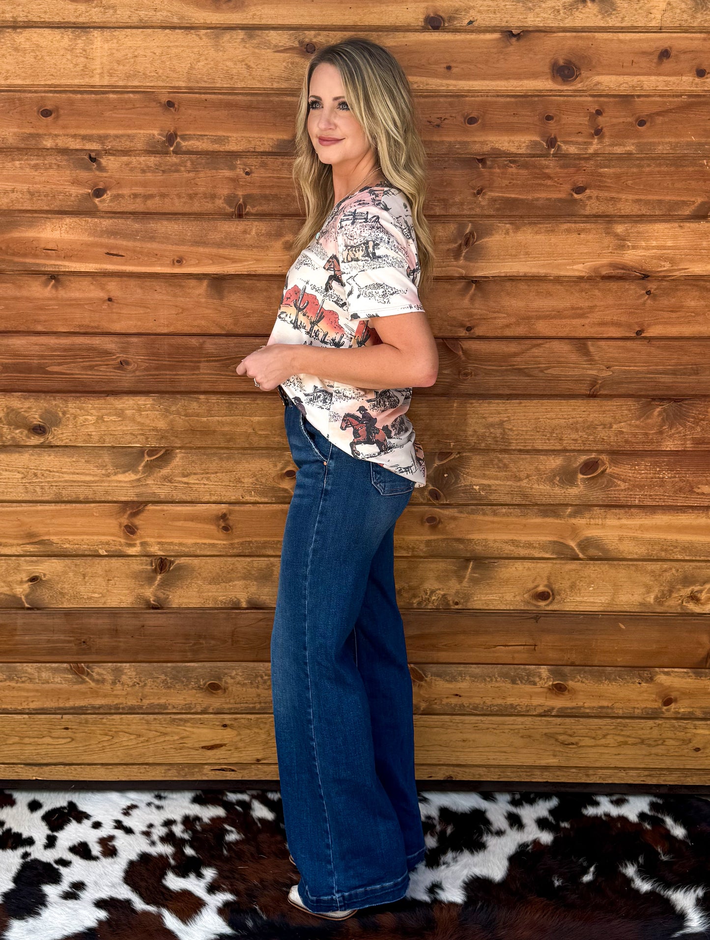 Ranch Sunset Top