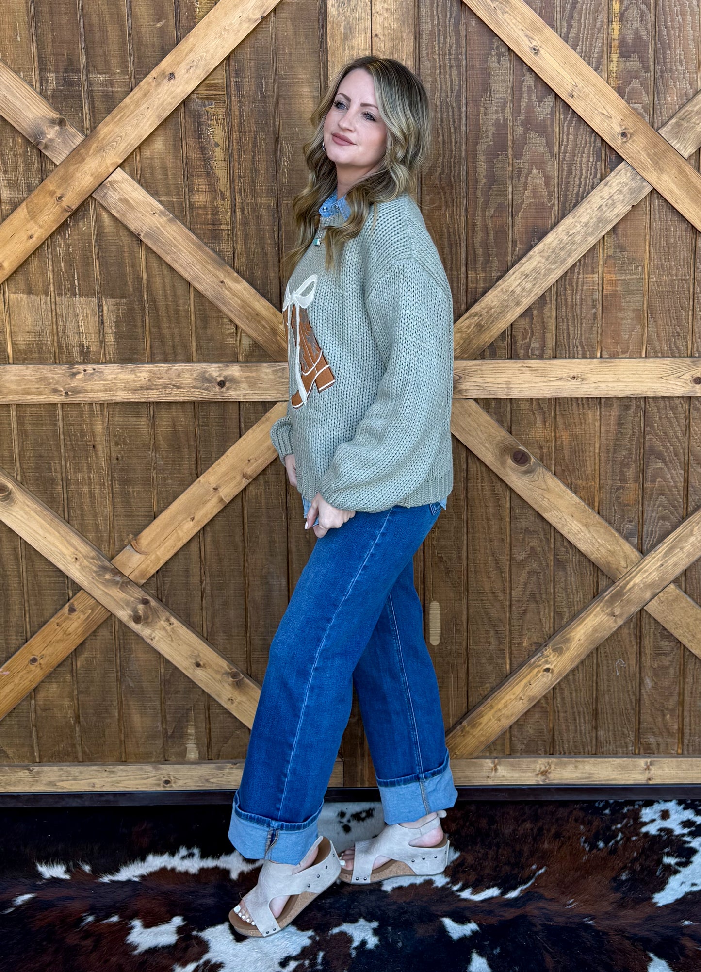 Spring Boots Sweater