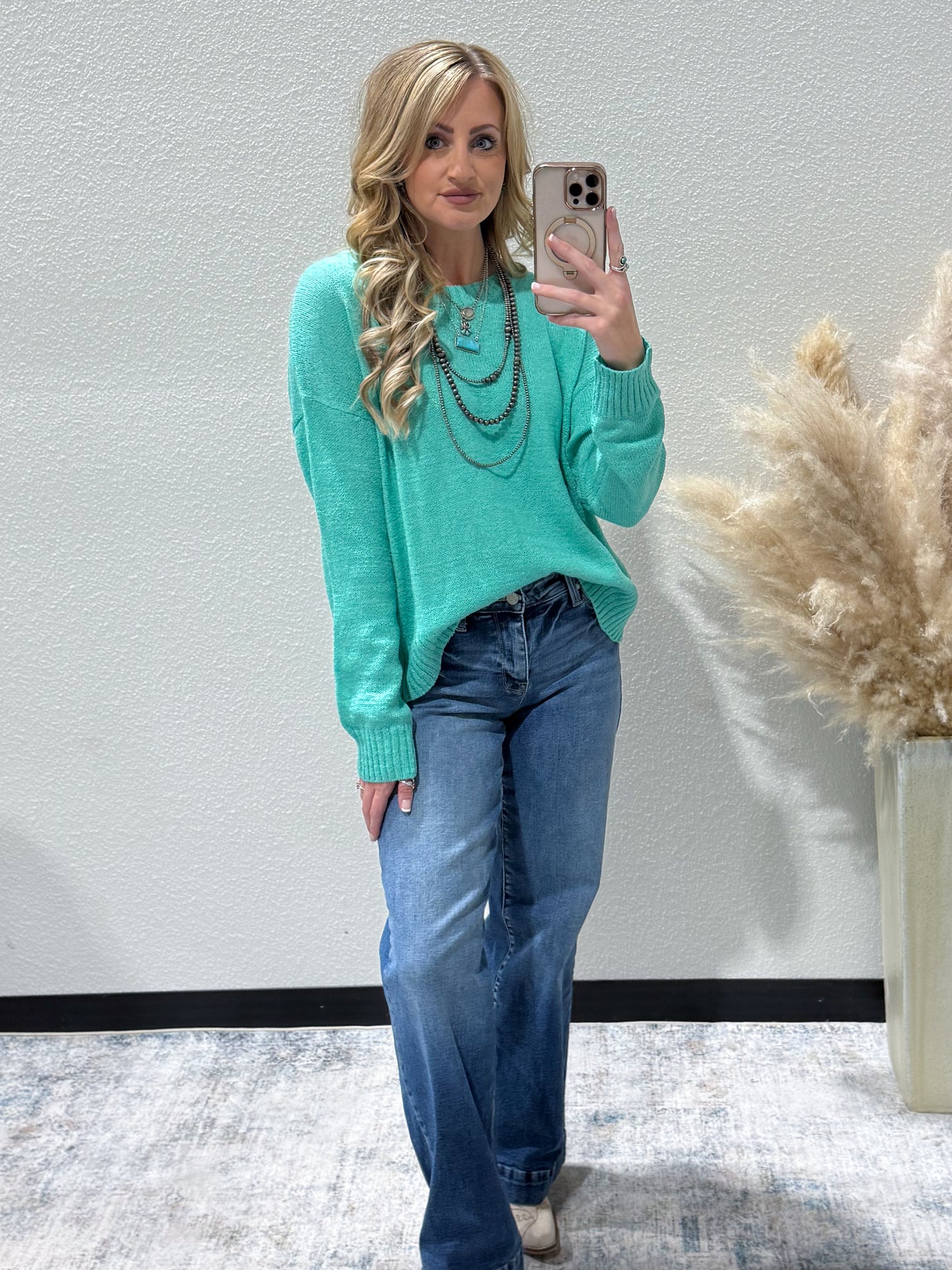 The Savannah Long Sleeve *Mint