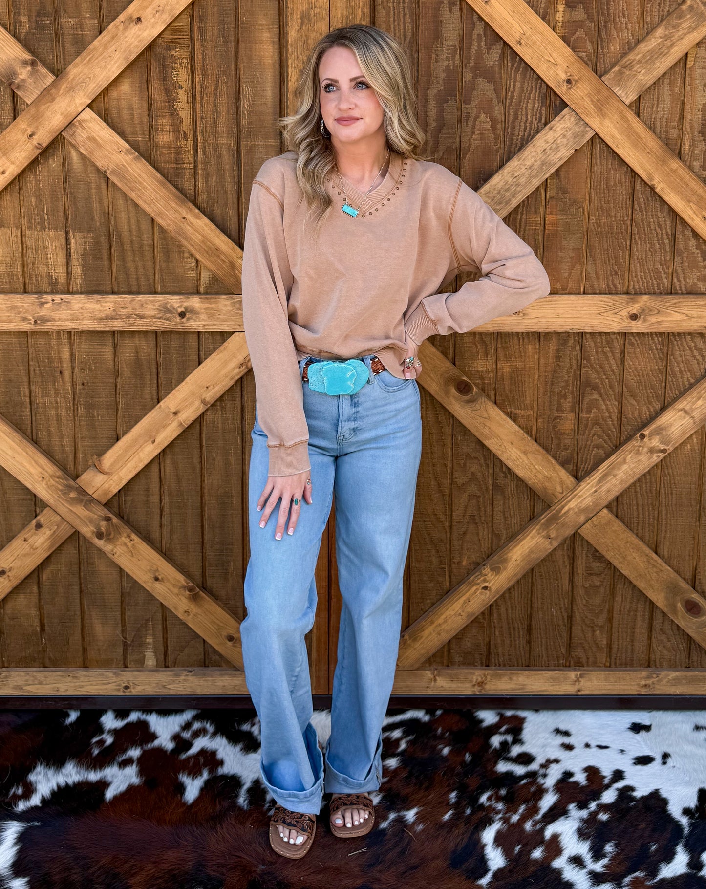 Studded Long Sleeve