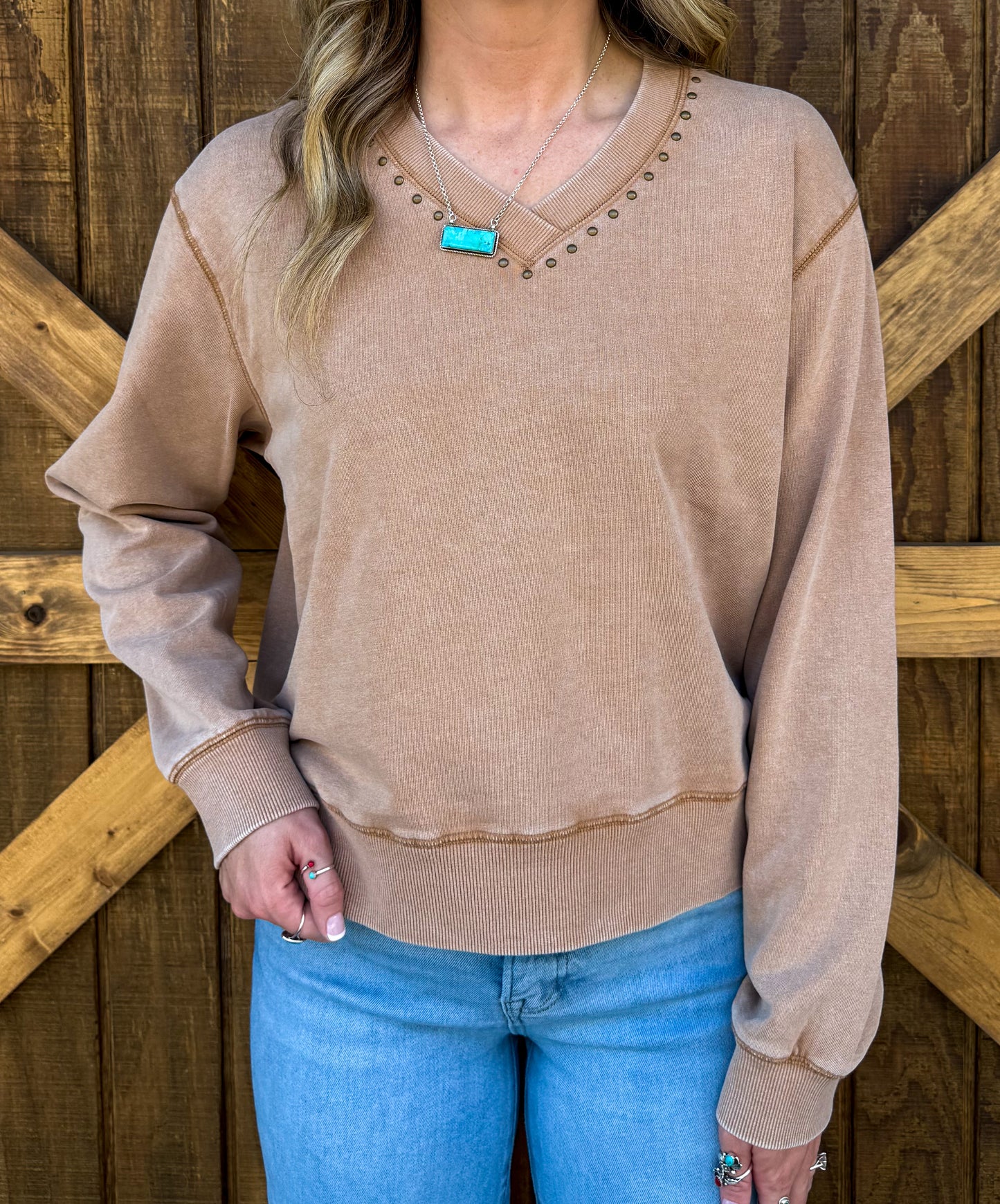 Studded Long Sleeve