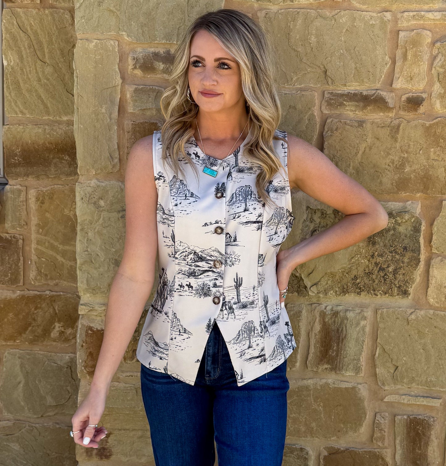 Desert Cactus Vest