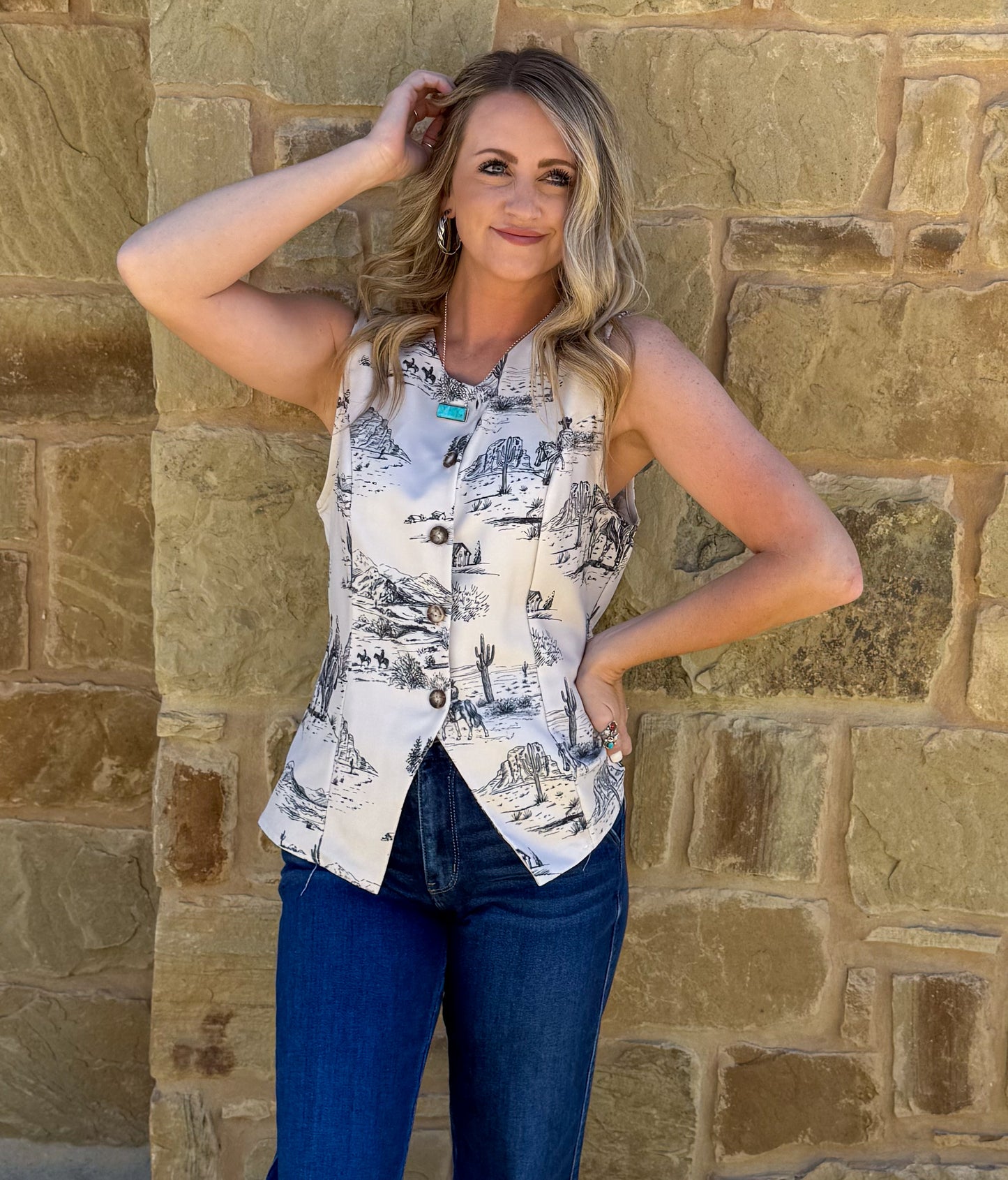 Desert Cactus Vest
