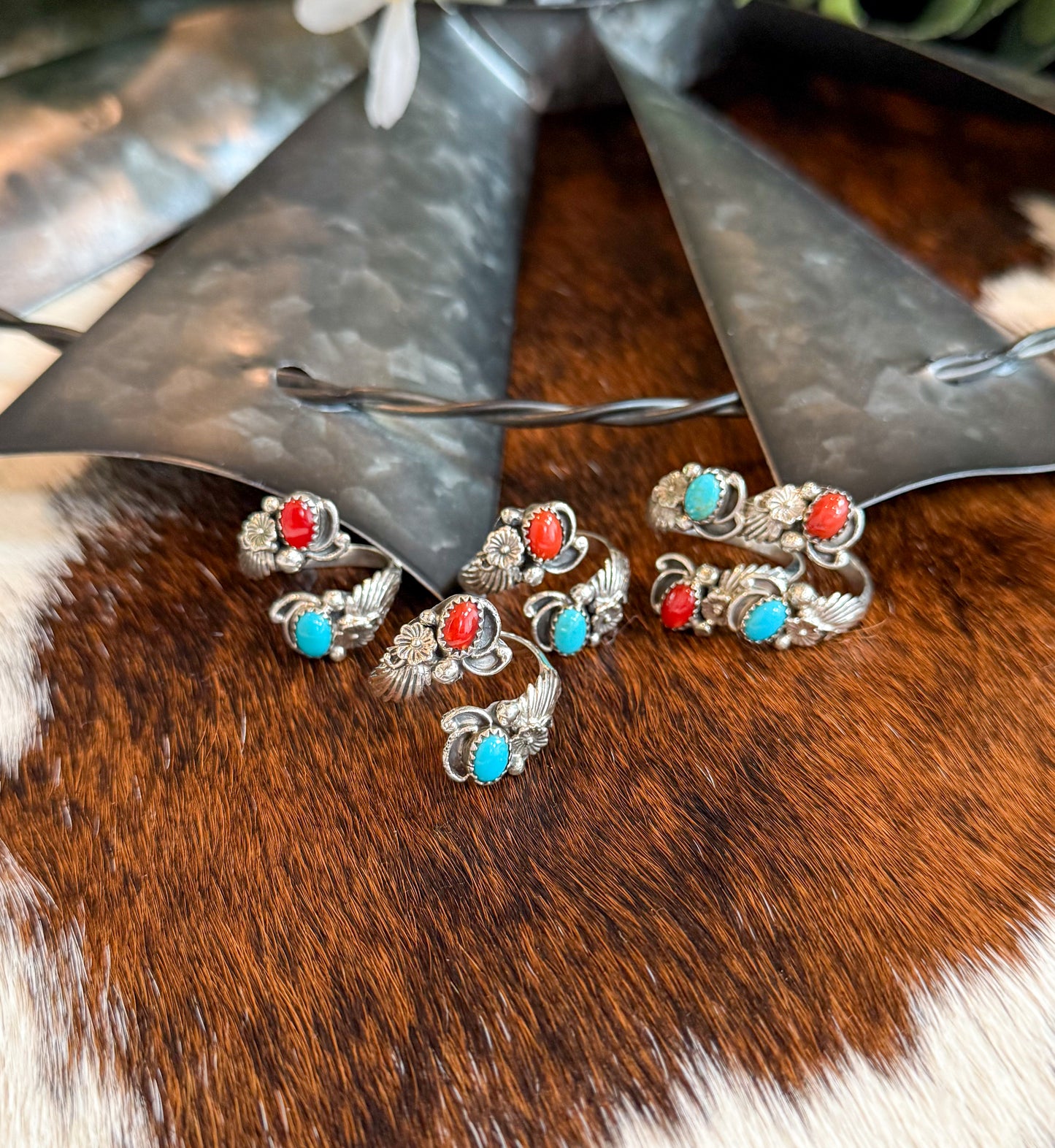 Floral Wrap Ring