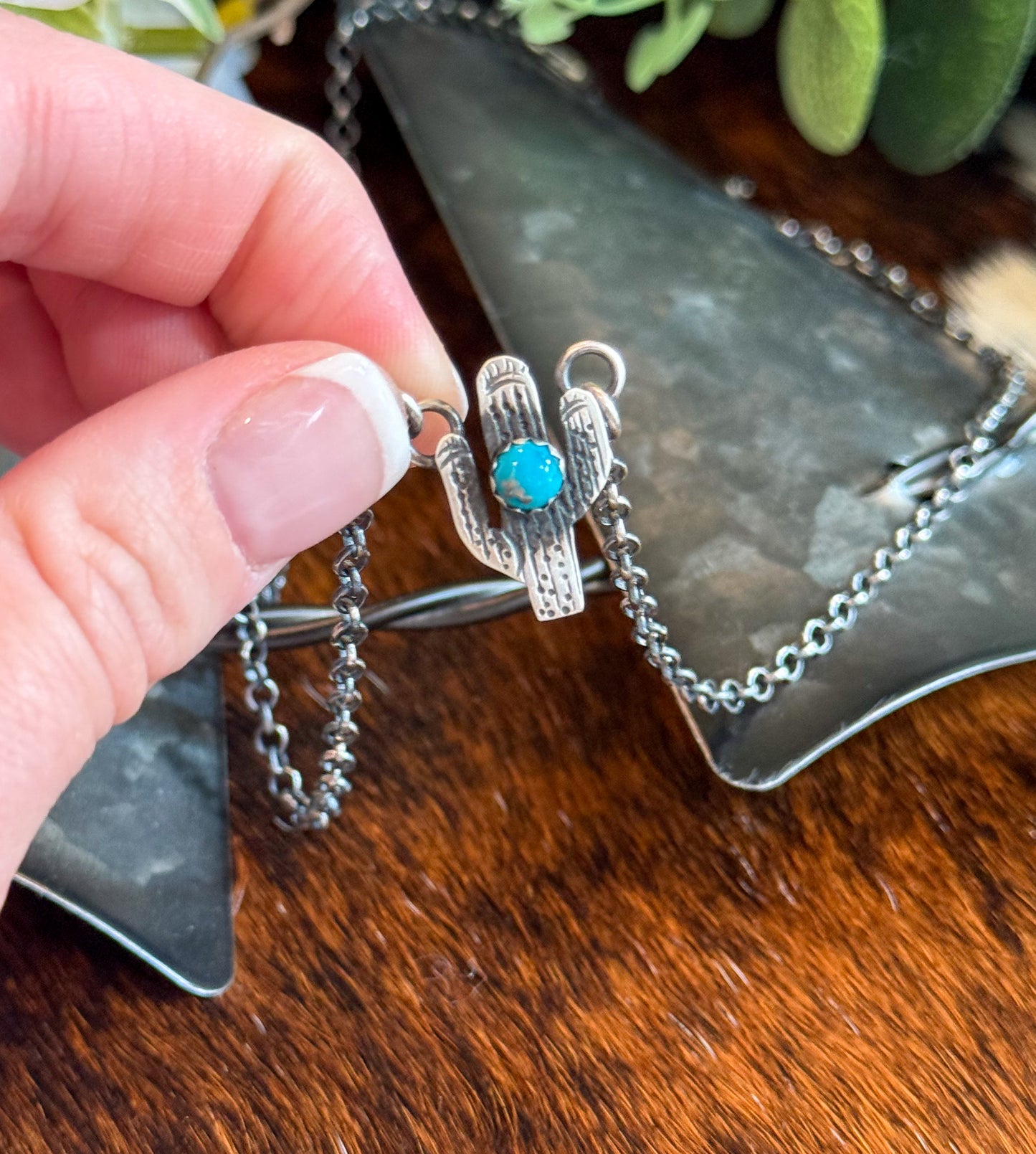 Cactus Necklace