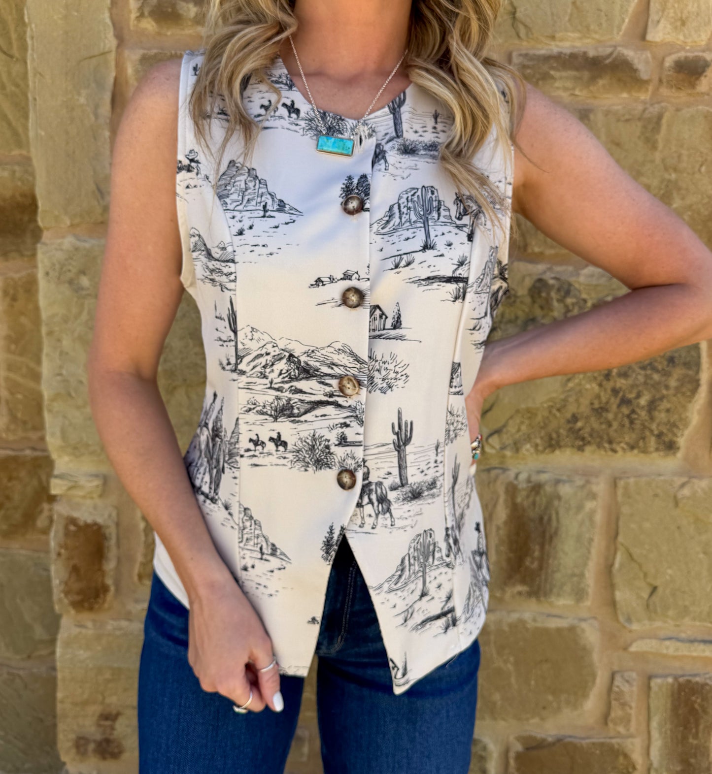 Desert Cactus Vest