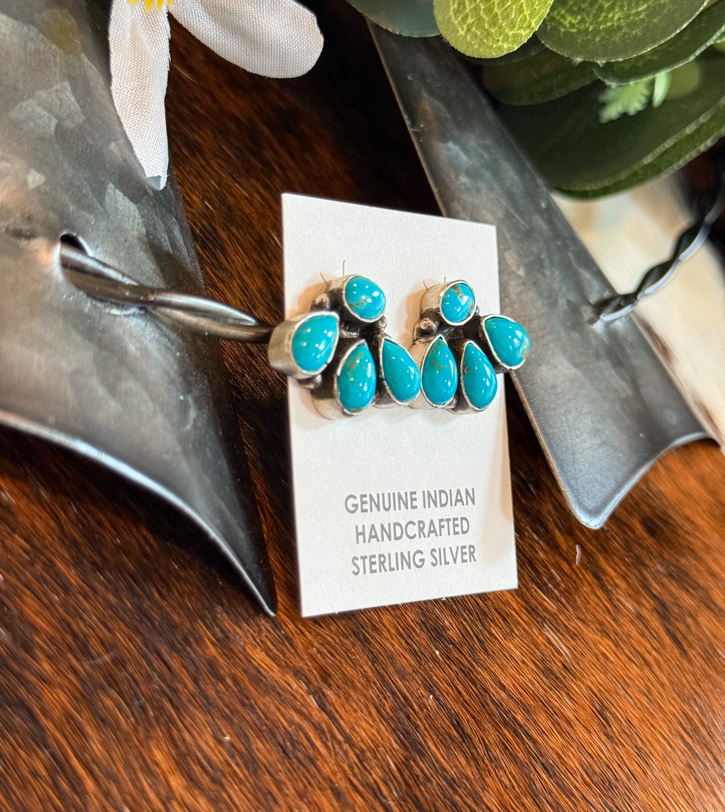 Wild Bill Turquoise Earrings