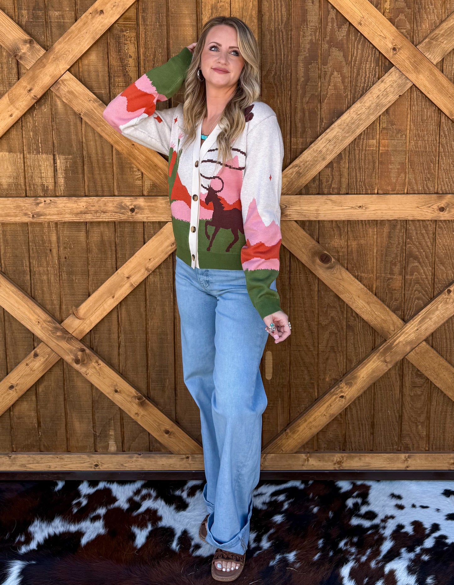 Western Sunrise Cardigan