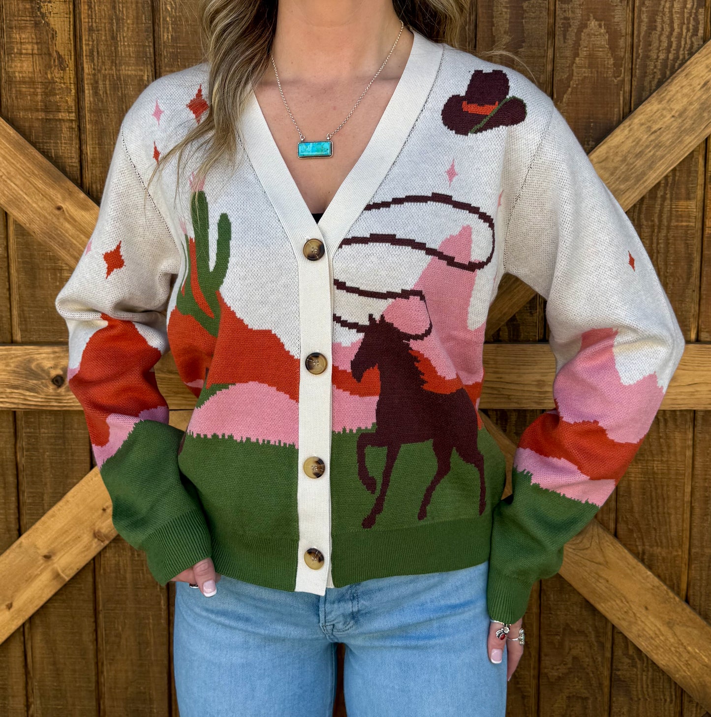 Western Sunrise Cardigan