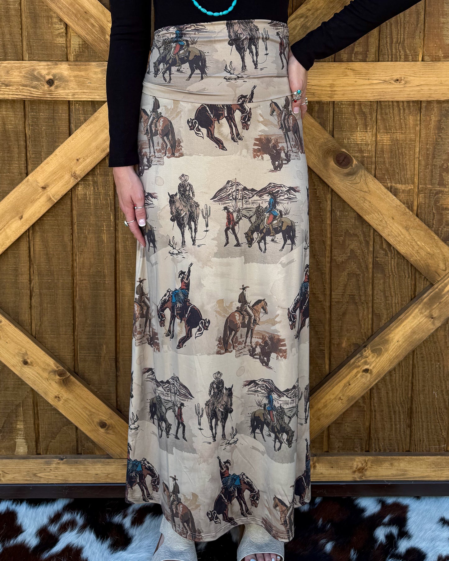 Ranch Hand Maxi Skirt