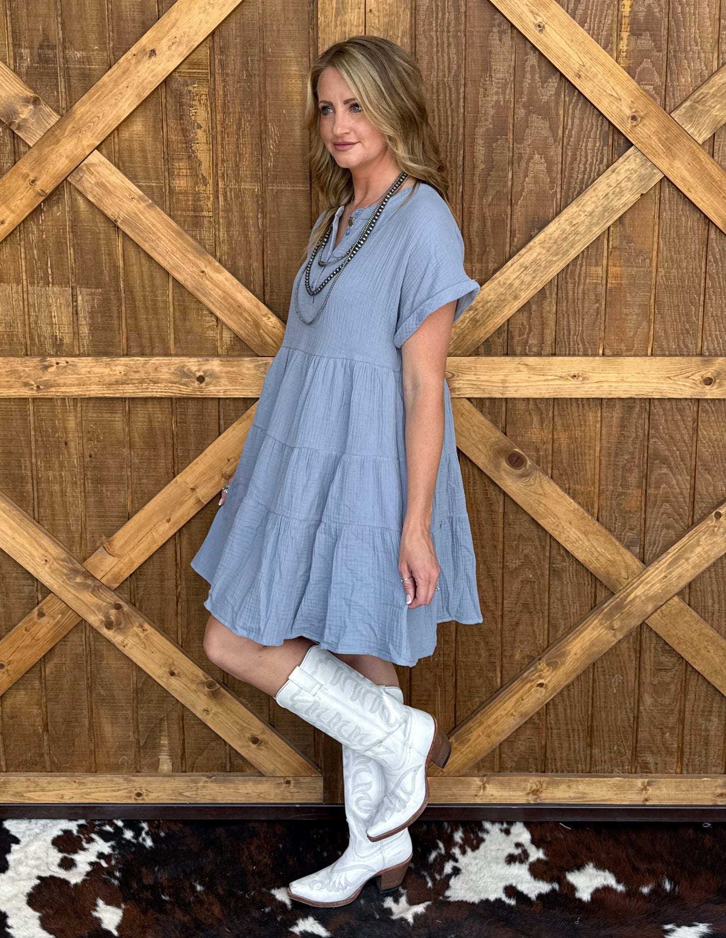 Summer Blues Dress