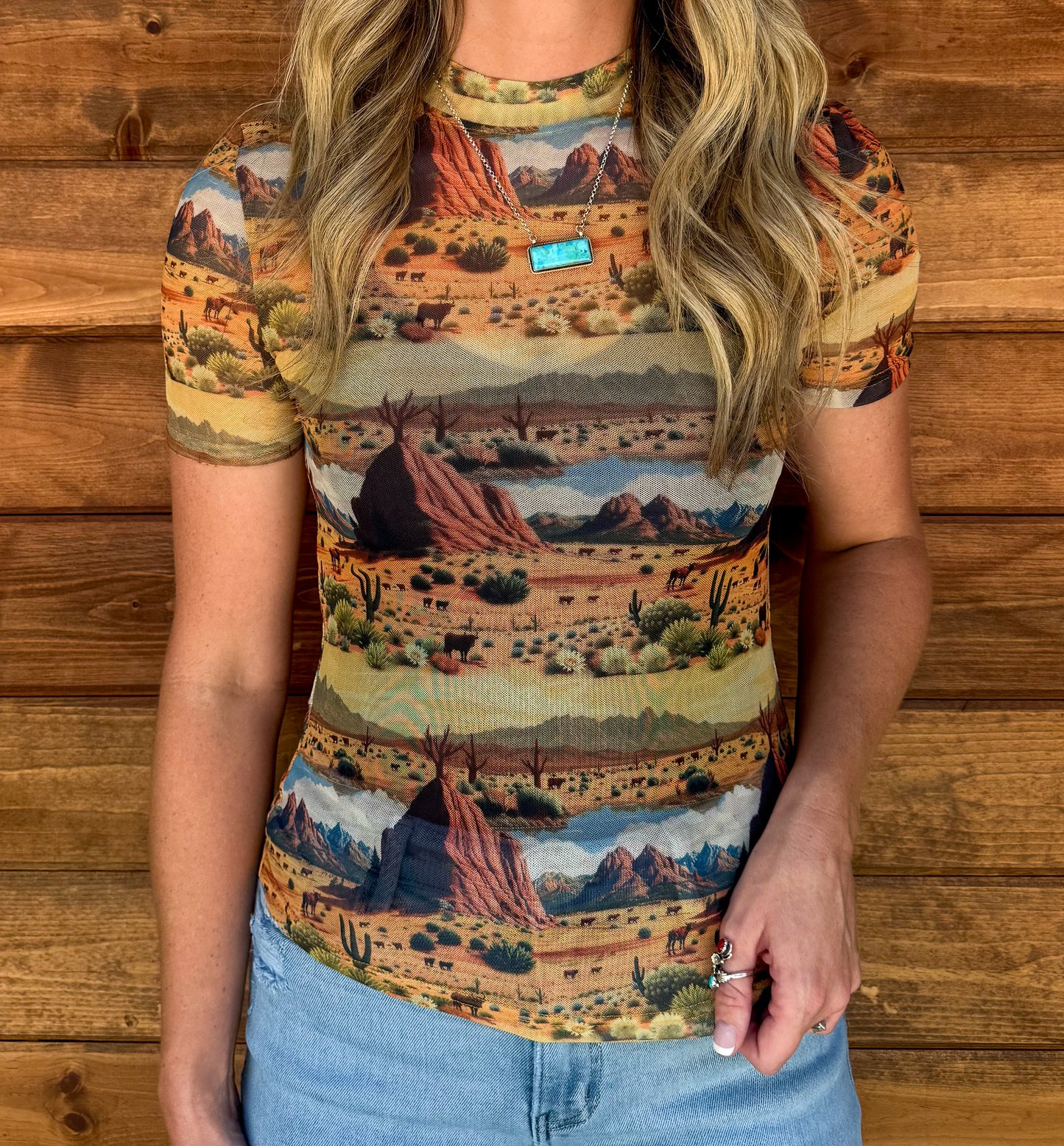 Arizona Mesh Top
