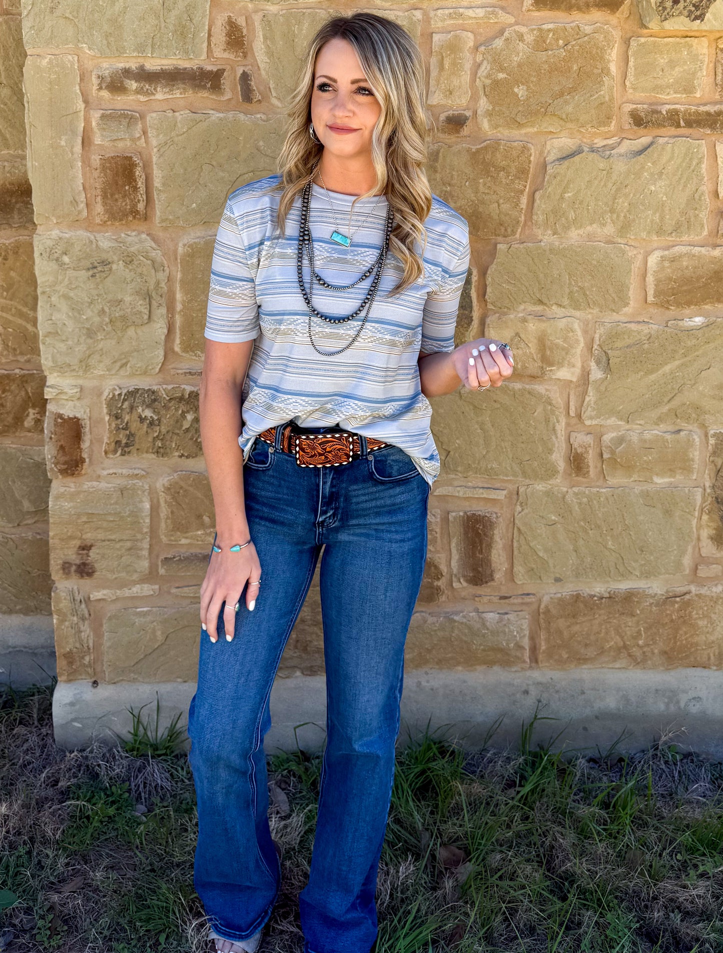 Southwest Sunset Top