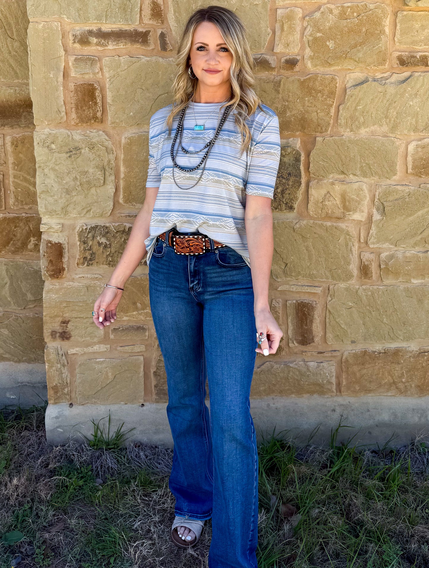 Southwest Sunset Top