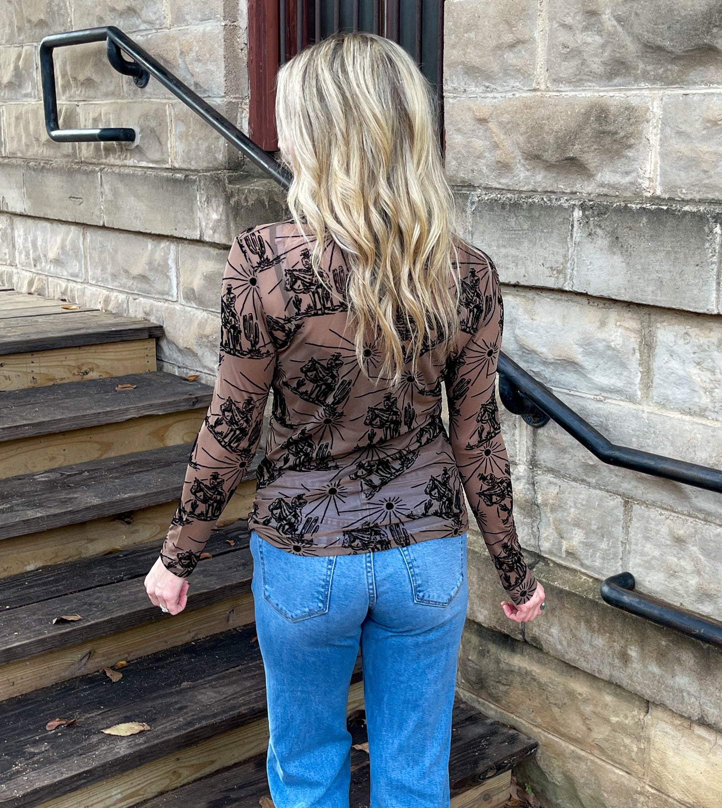 Sunshine 3D Mesh Top