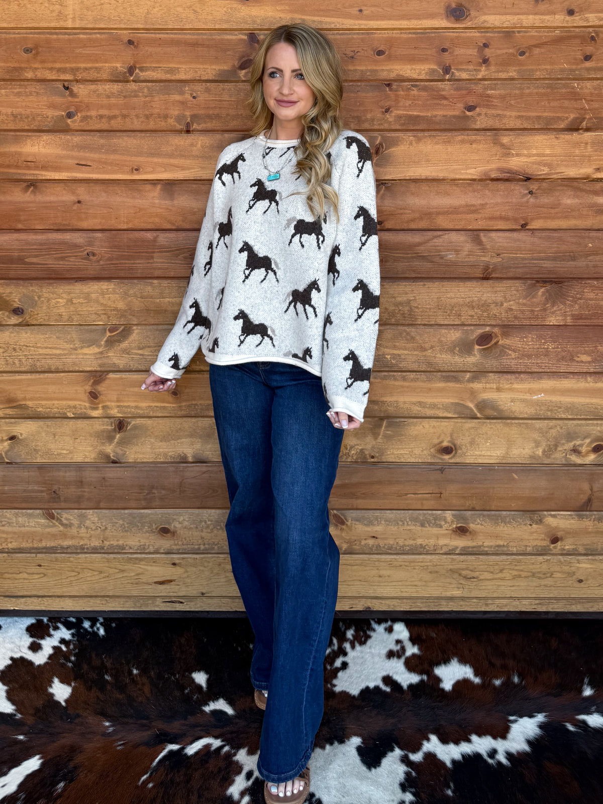 Rodeo Ponies Sweater