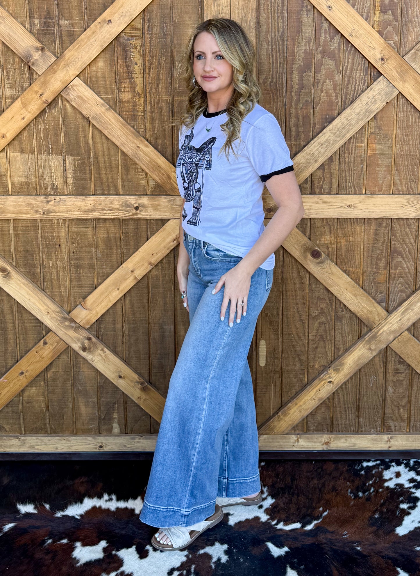 The Saddle Ringer Tee