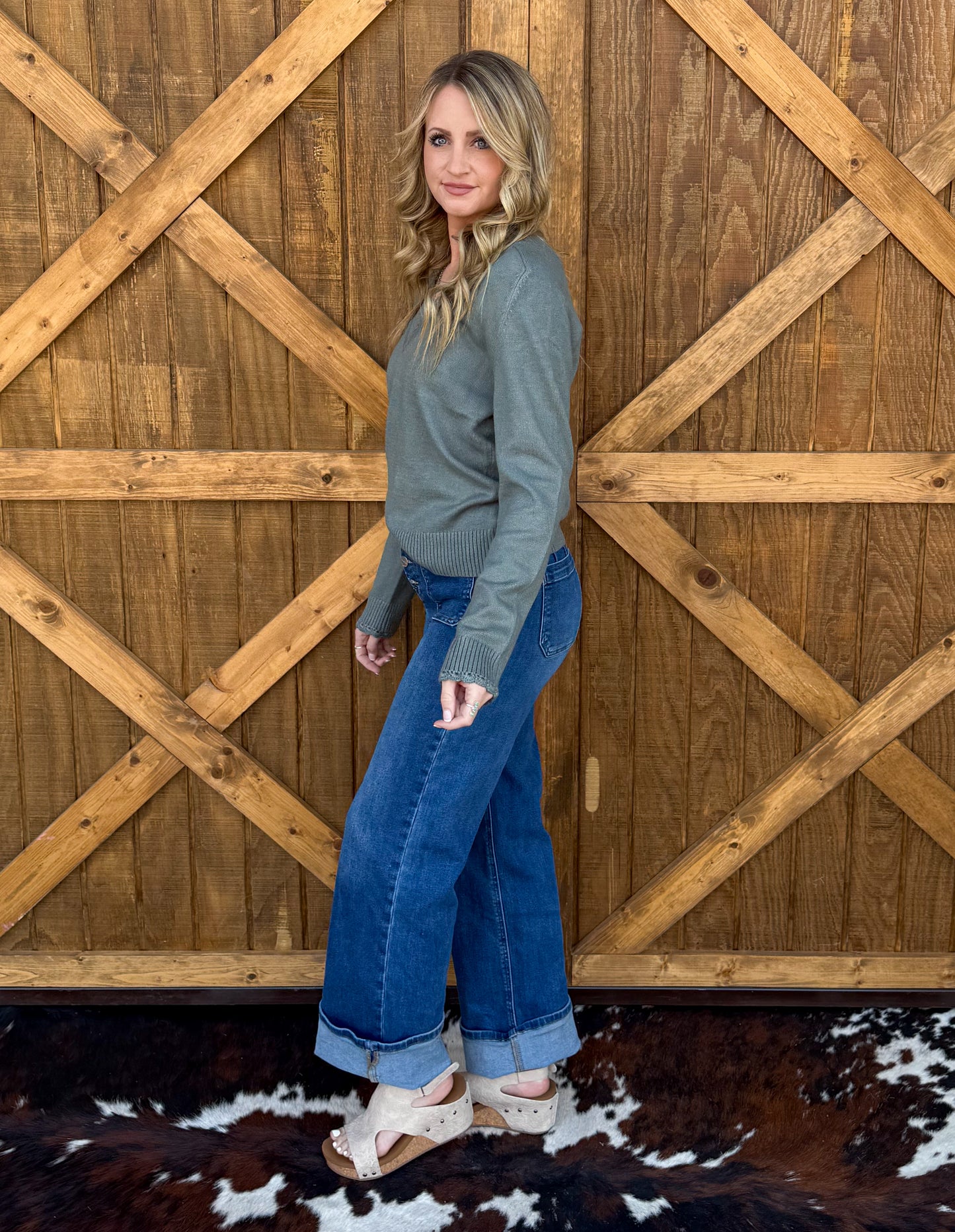 Mountain Green Sweater